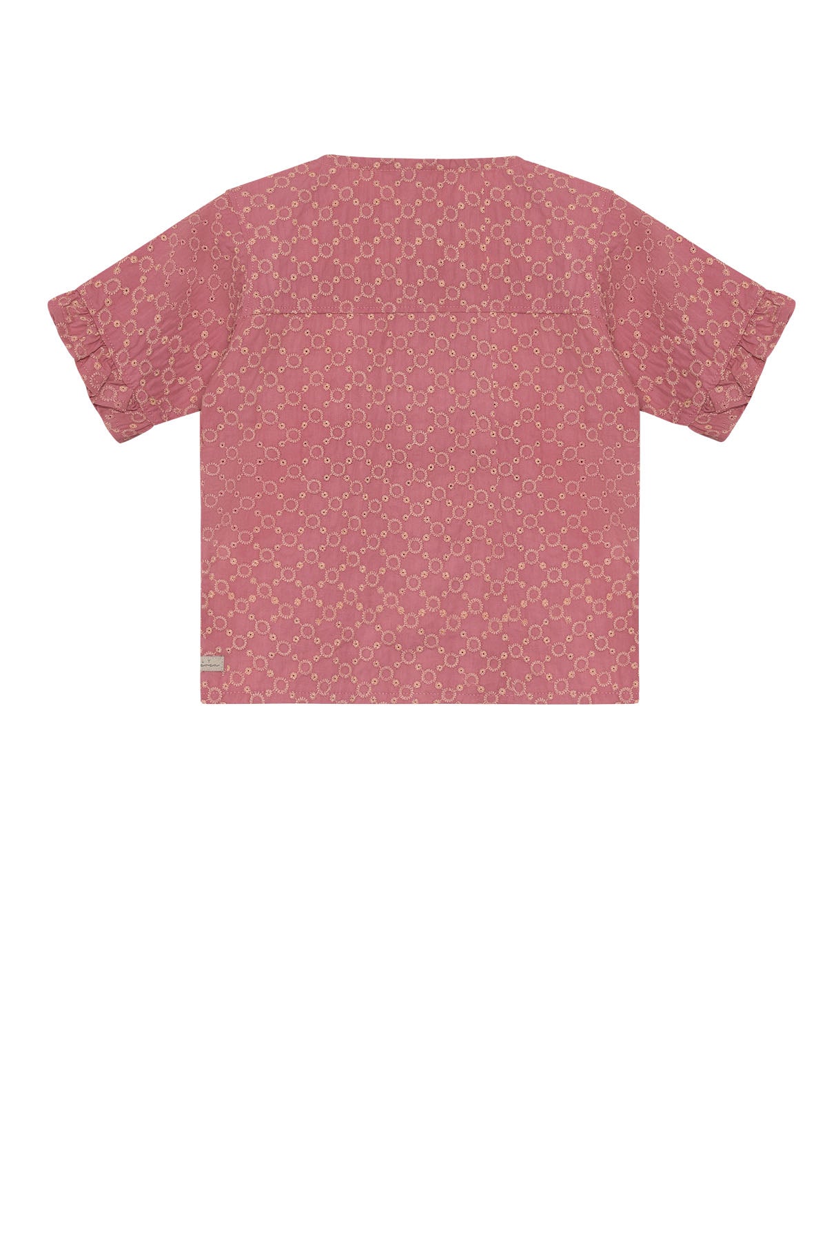 Shirt Ruffle Broderie