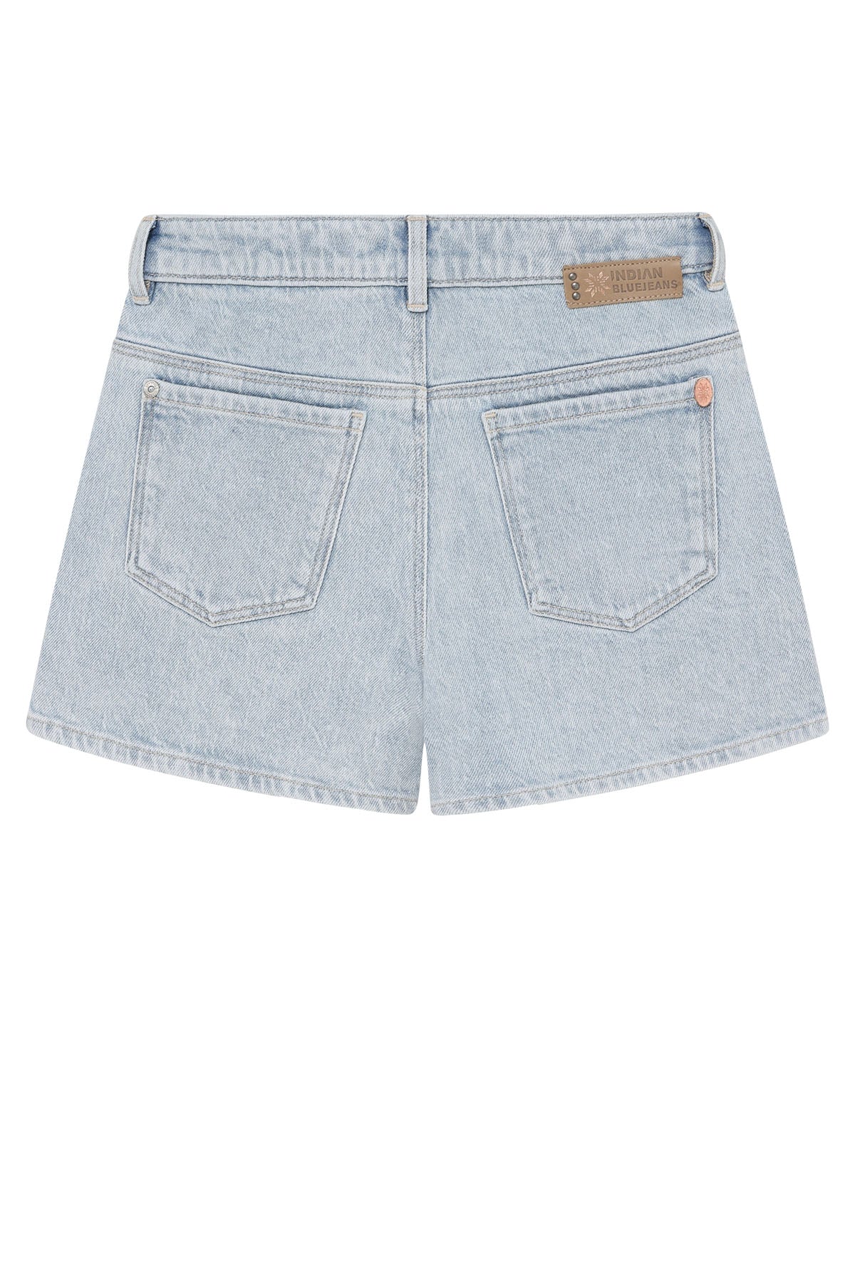Wide Denim Shorts Light