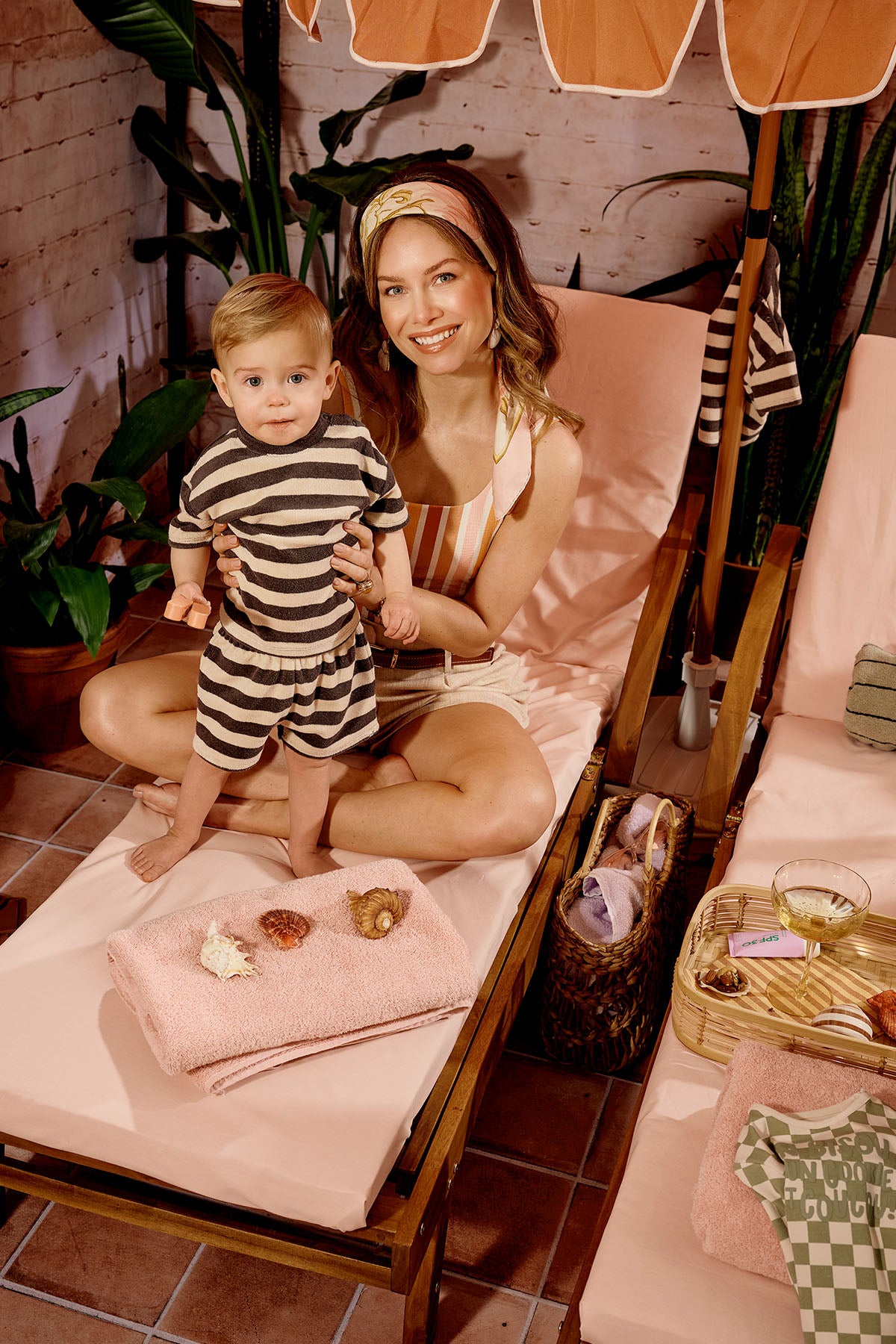 Luan Short Cotton cloud