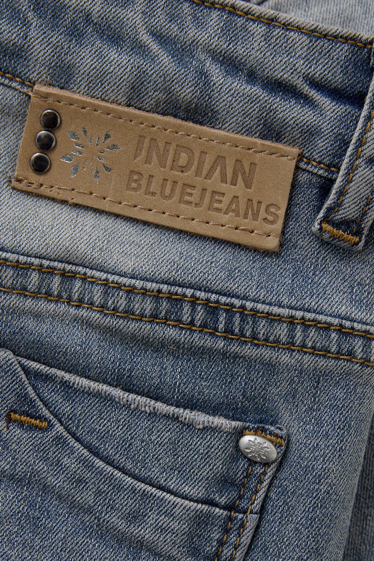 Flared Fit Medium Denim