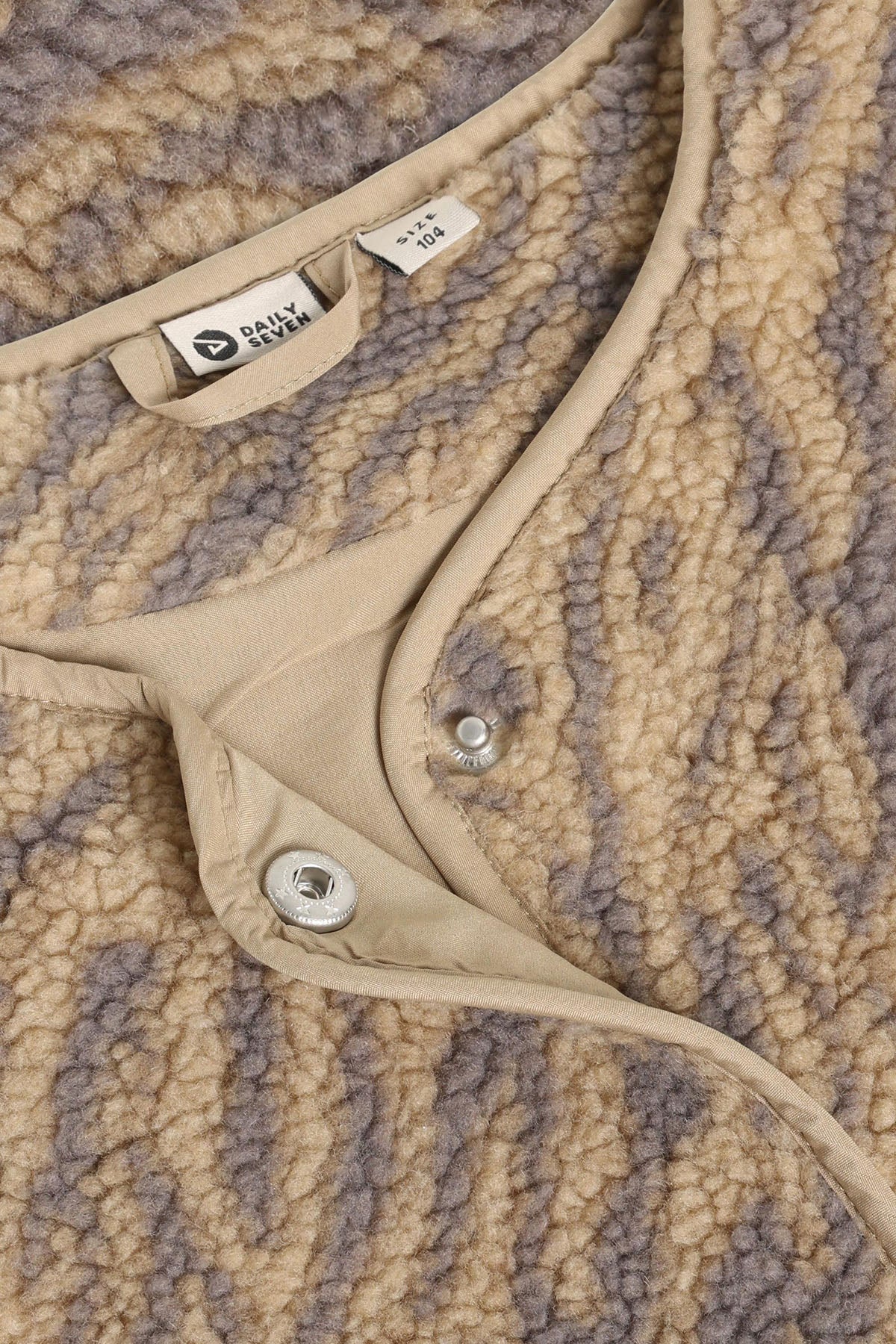 Teddy Gilet Animal