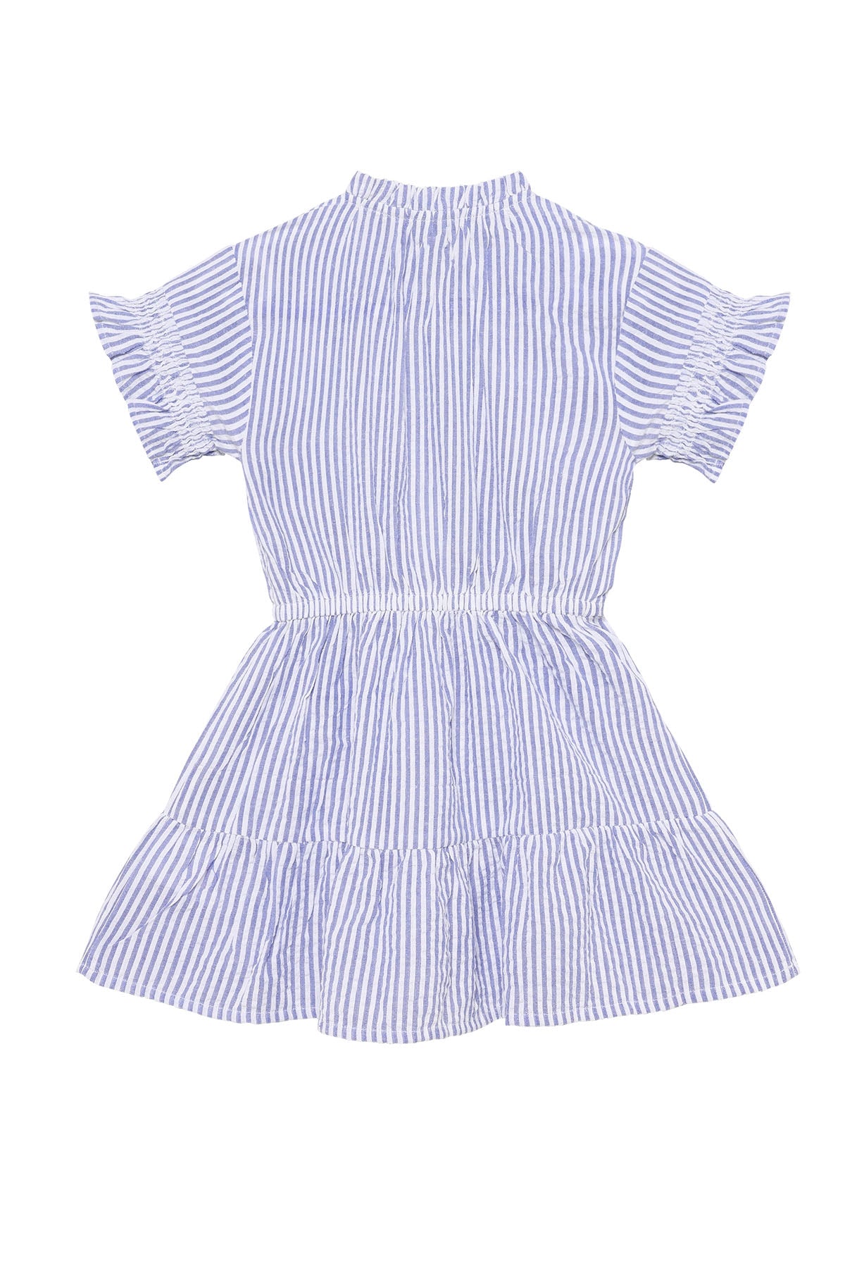 Dress Stripe Ruffle