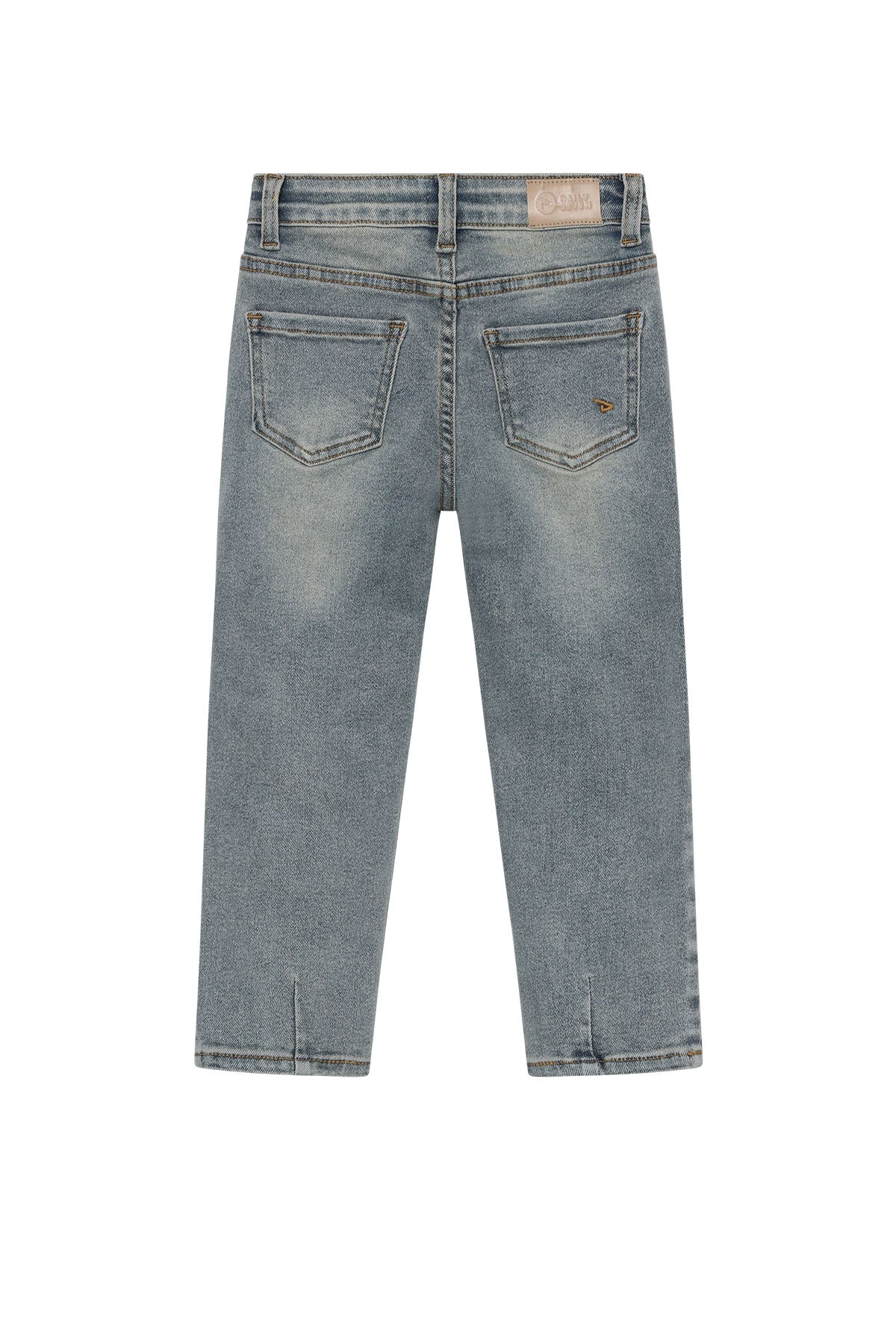 Denim Mom Fit Embroidery