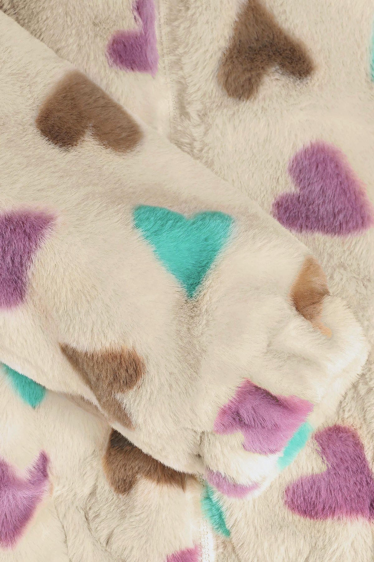 Teddy Jacket Hearts