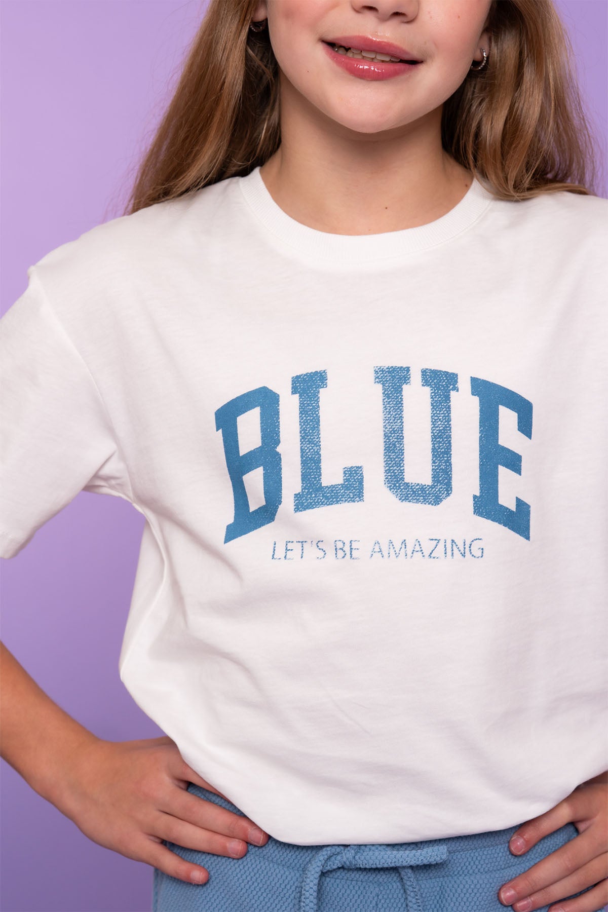 T-shirt BLUE