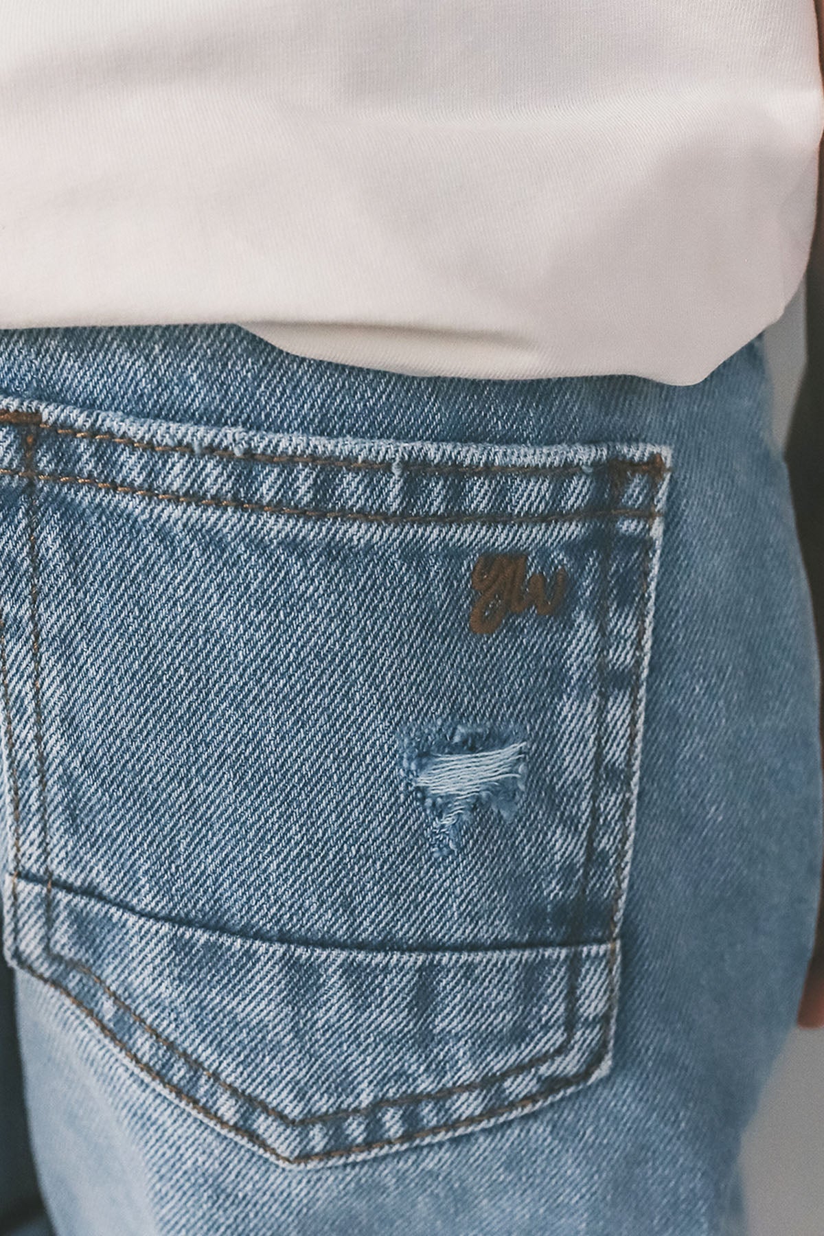 Denim Relaxed Short