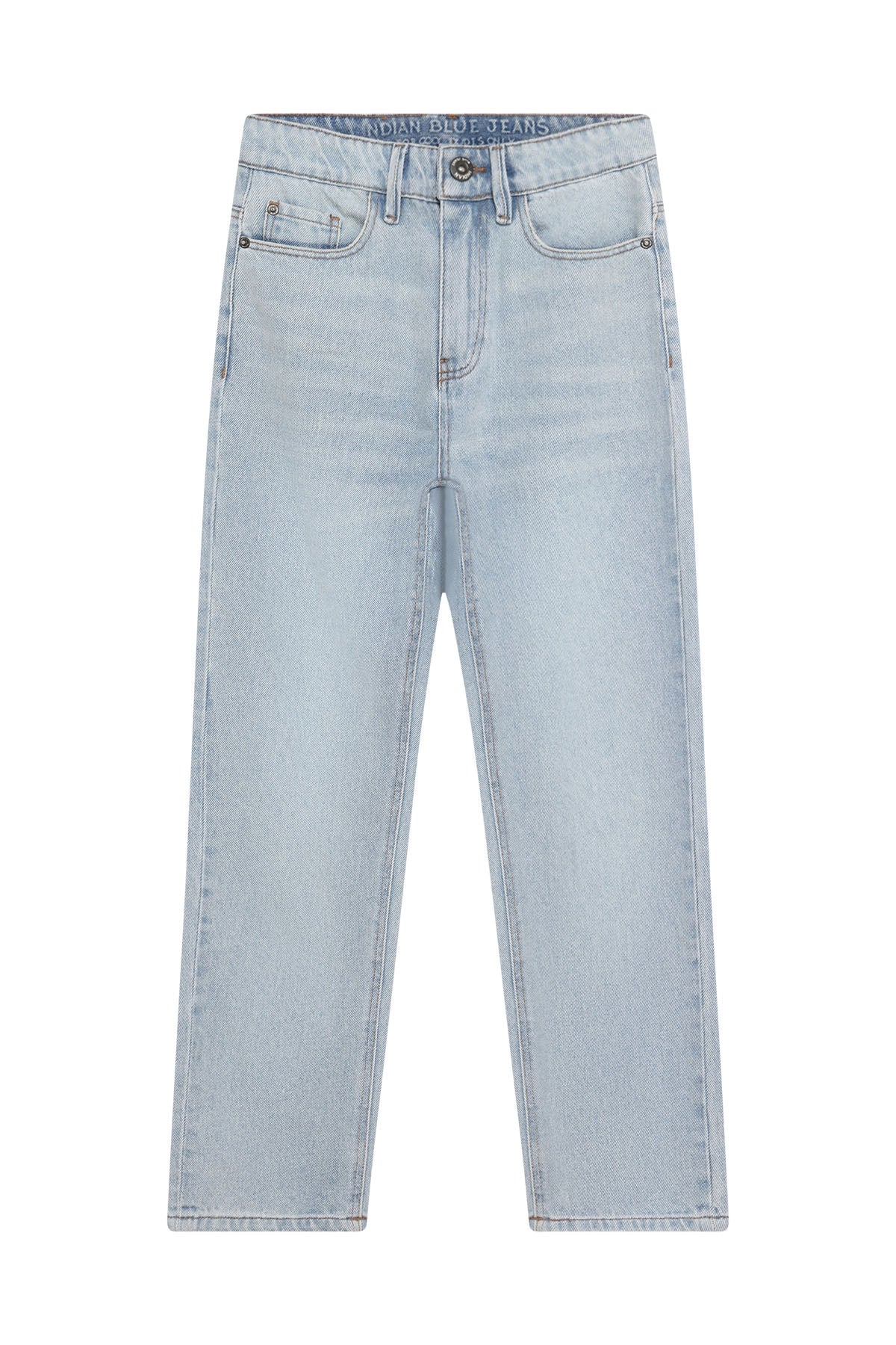 Baggy Straight Fit Blue Jeans
