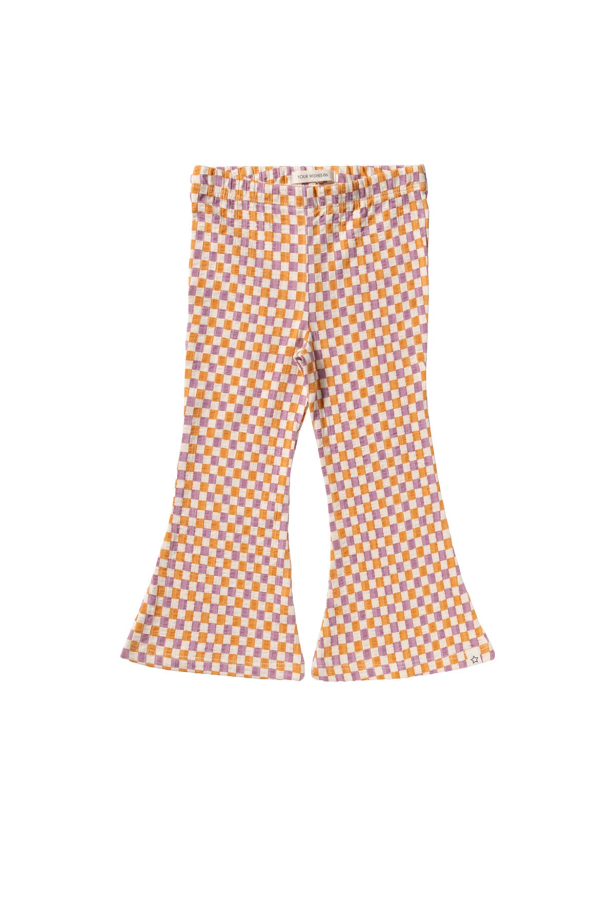 Mini Check Flared Legging