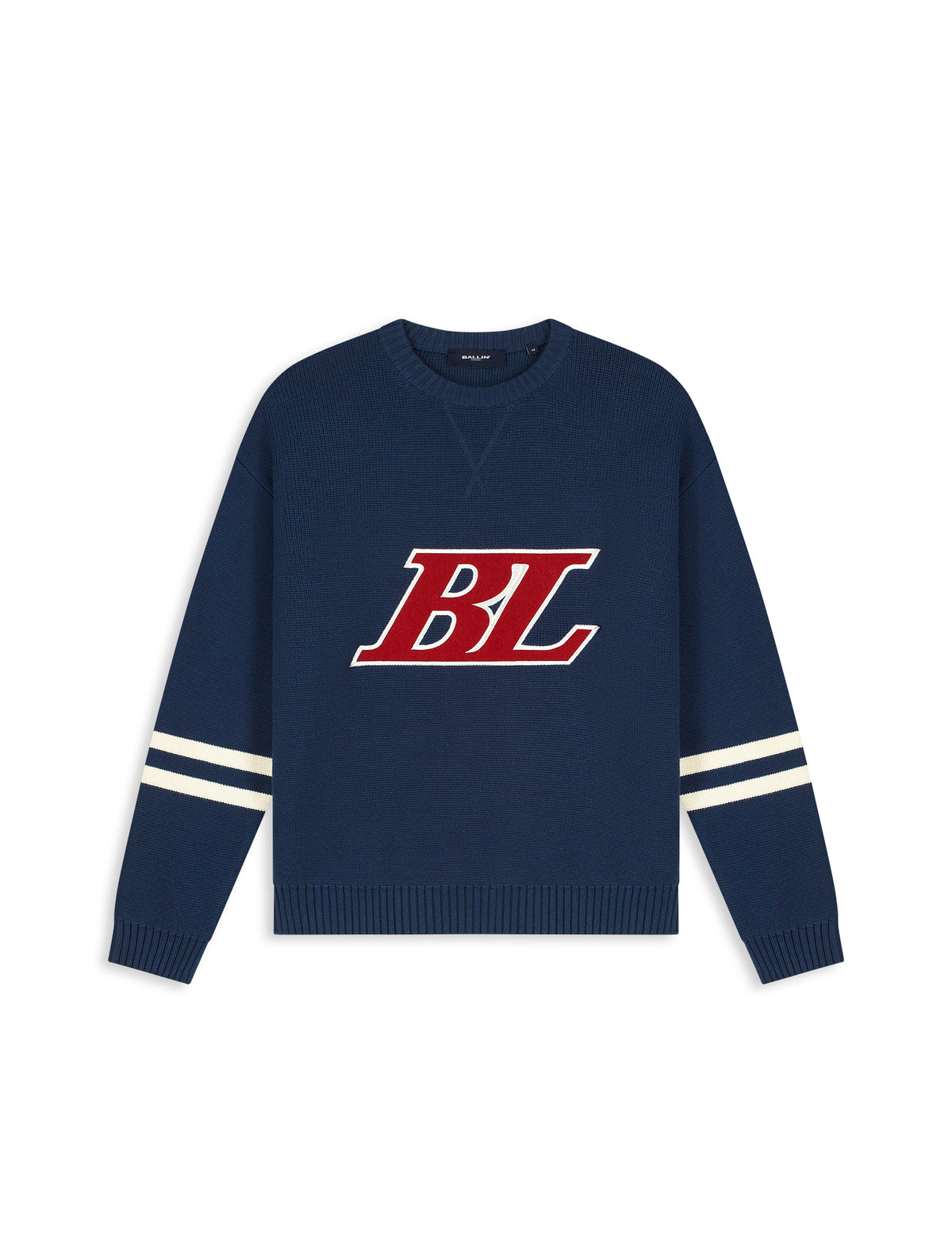 Junior Ice Hockey Crewneck Knit