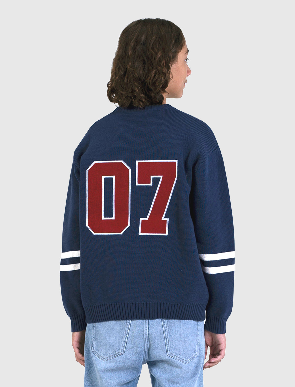 Junior Ice Hockey Crewneck Knit