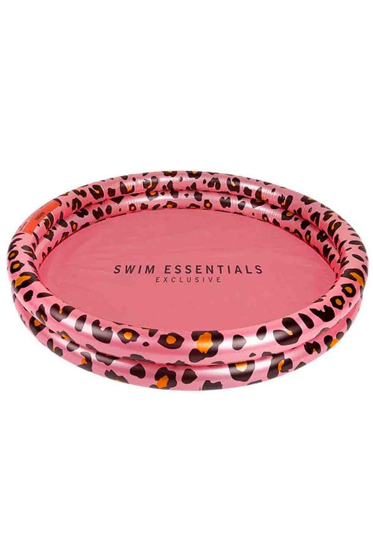 Zwembad Roze Panterprint 100cm