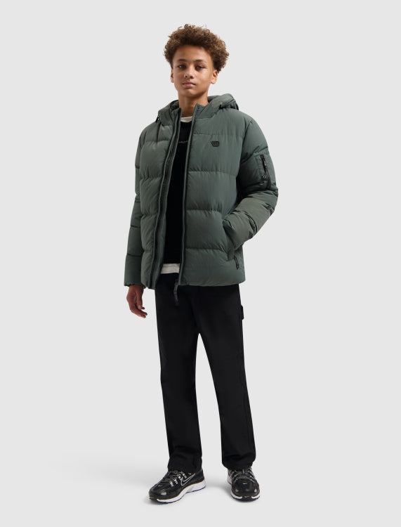 Junior Logo Badge Padded Jacket