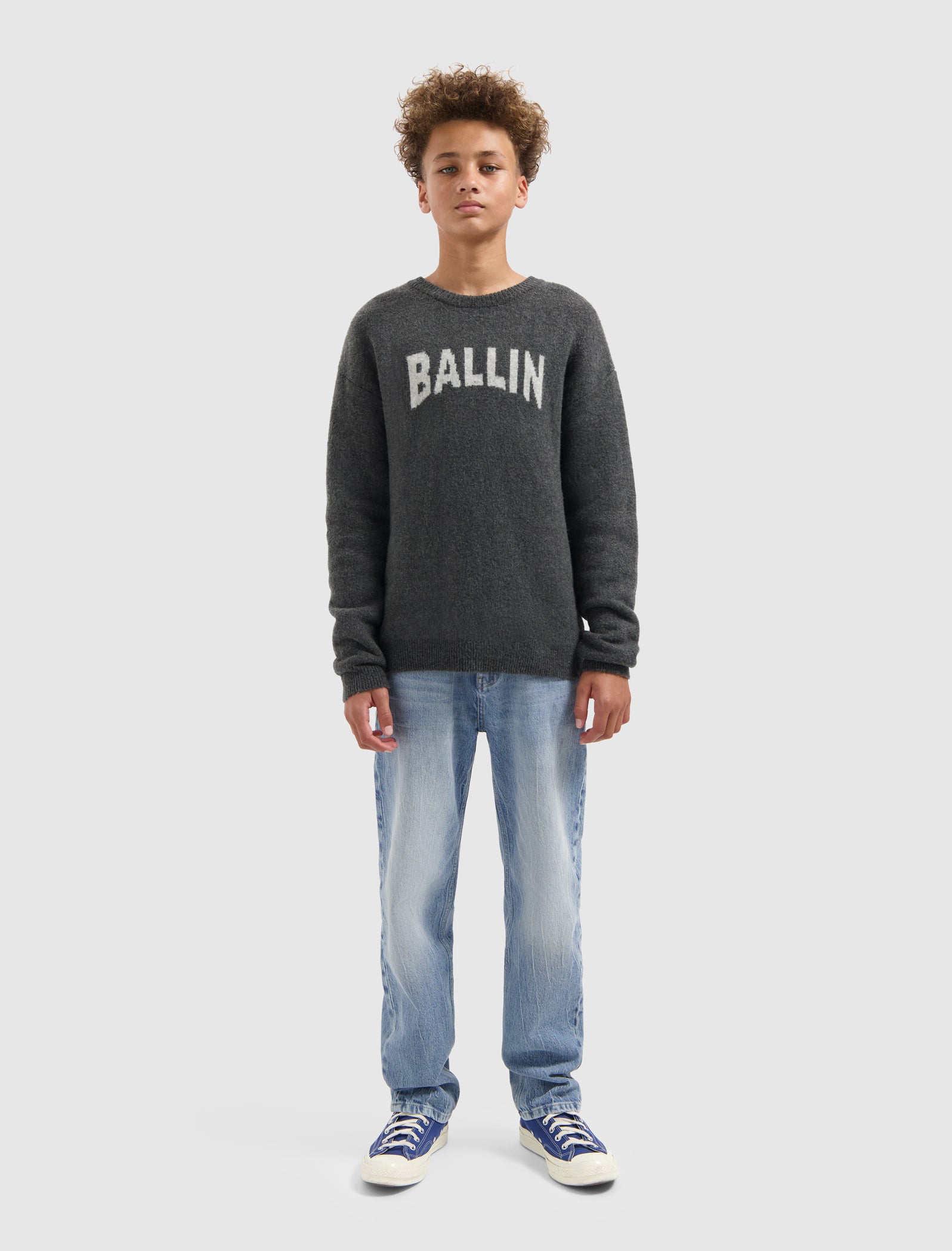 Junior Logo Knit Sweater