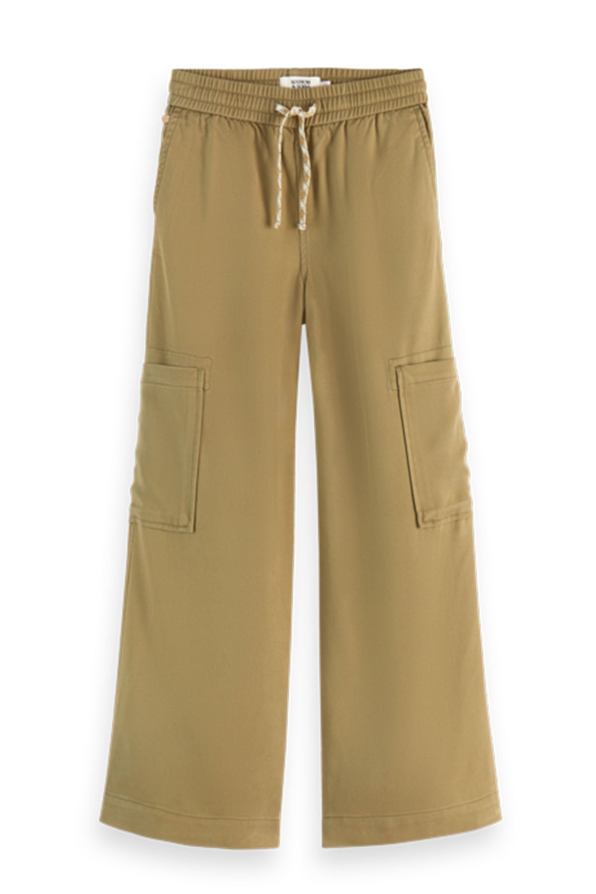 Wide-leg cargo pants