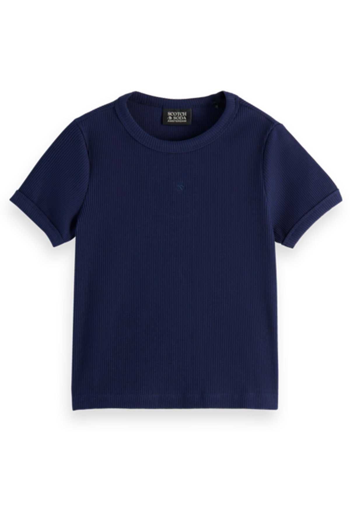 Baby rib slim-fit t-shirt