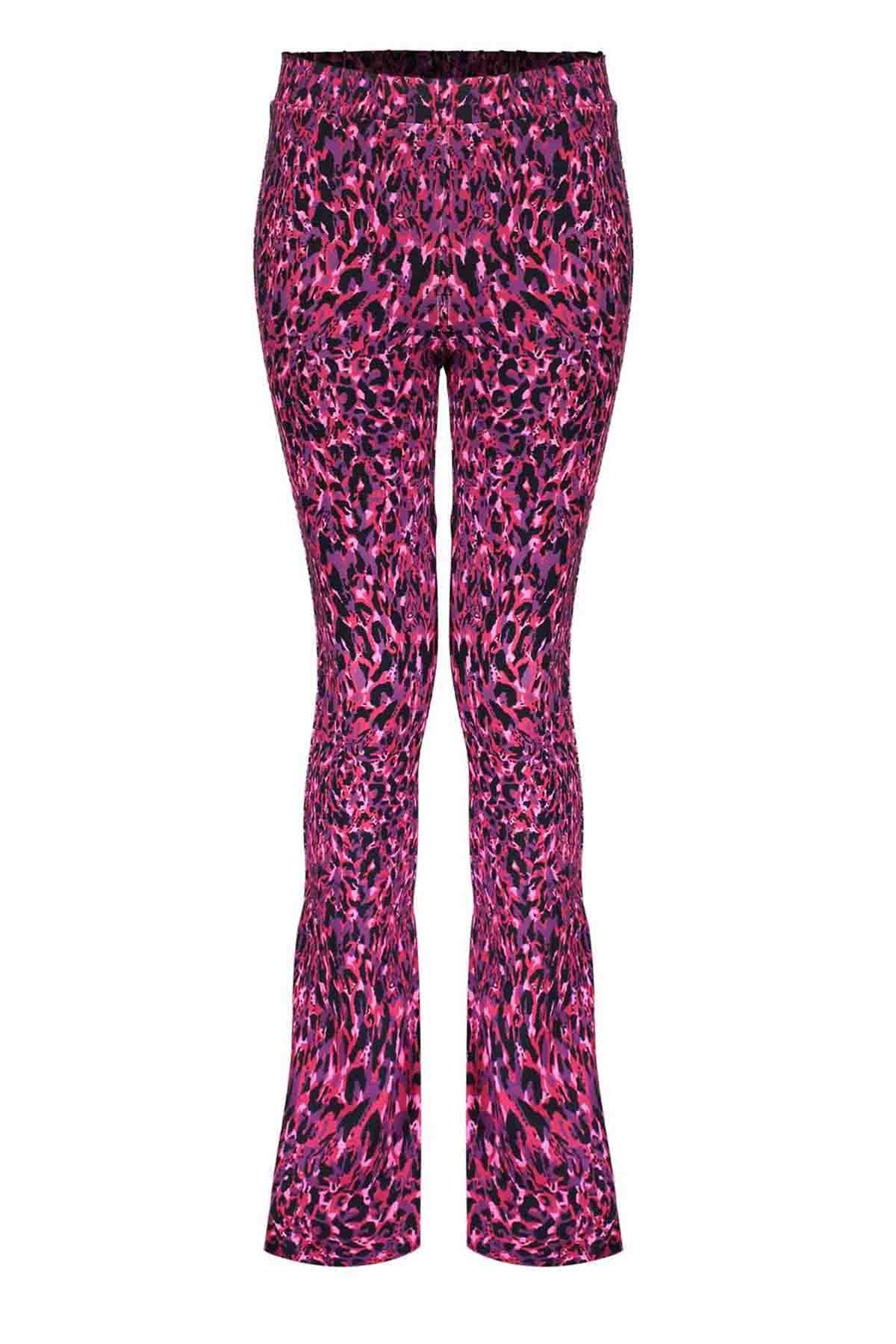 Flared broek pink panther - Ko&Flo