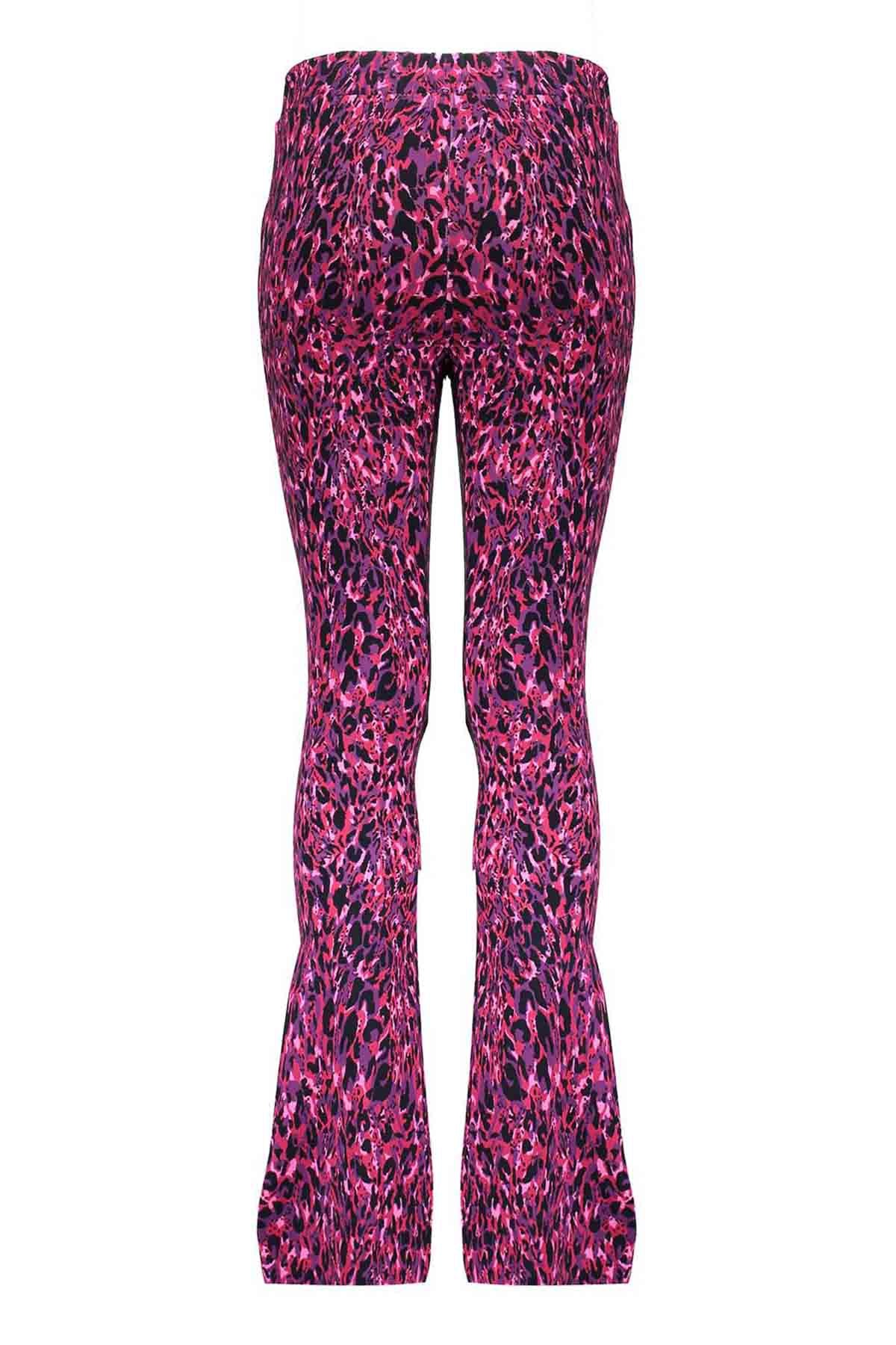 Flared broek pink panther - Ko&Flo