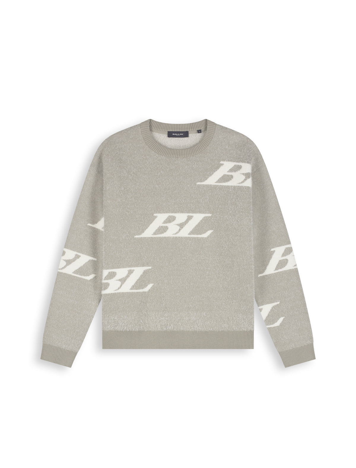 Junior Multi-Monogram Crewneck Knit