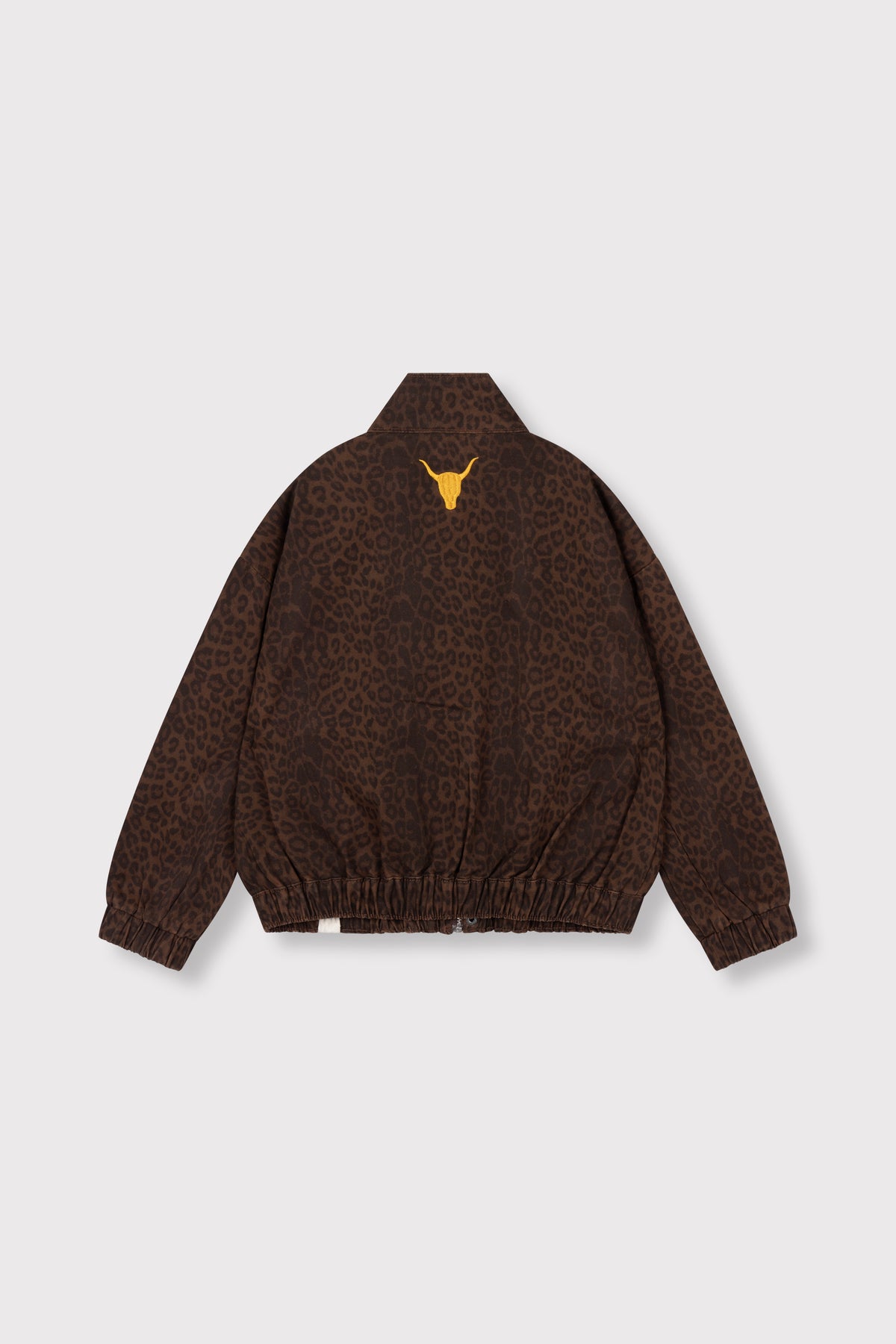 kids woven leopard jacket