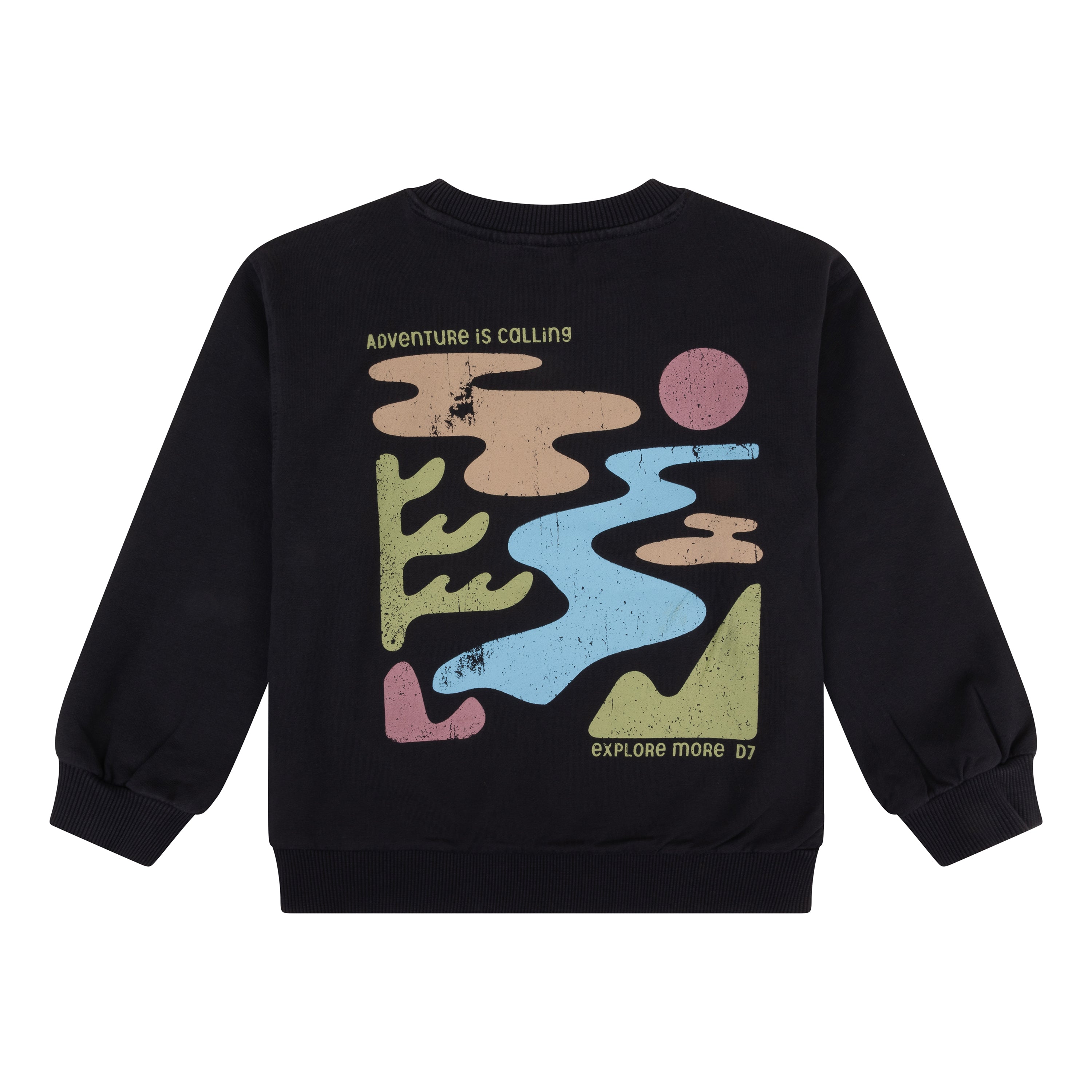 Oversized Backprint Sweater - Ko&Flo