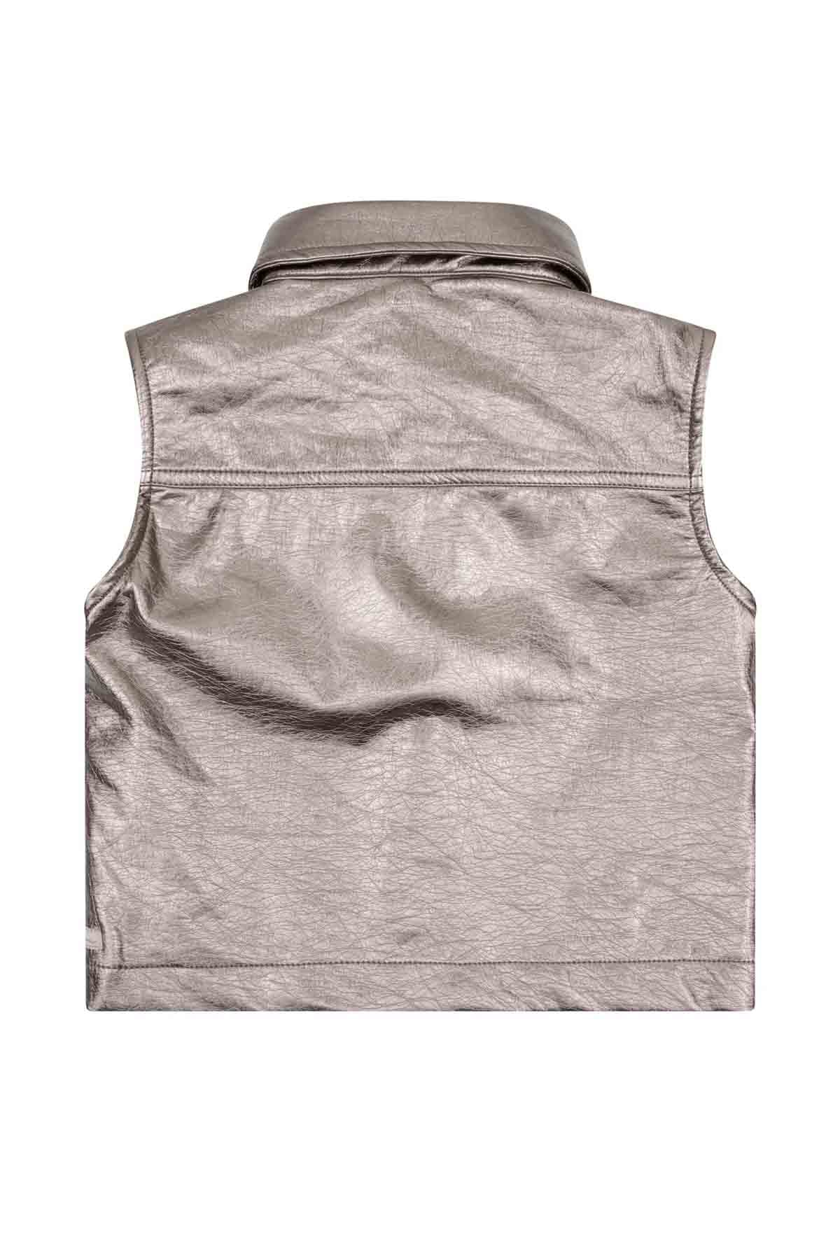 Metallic gilet - Ko&Flo