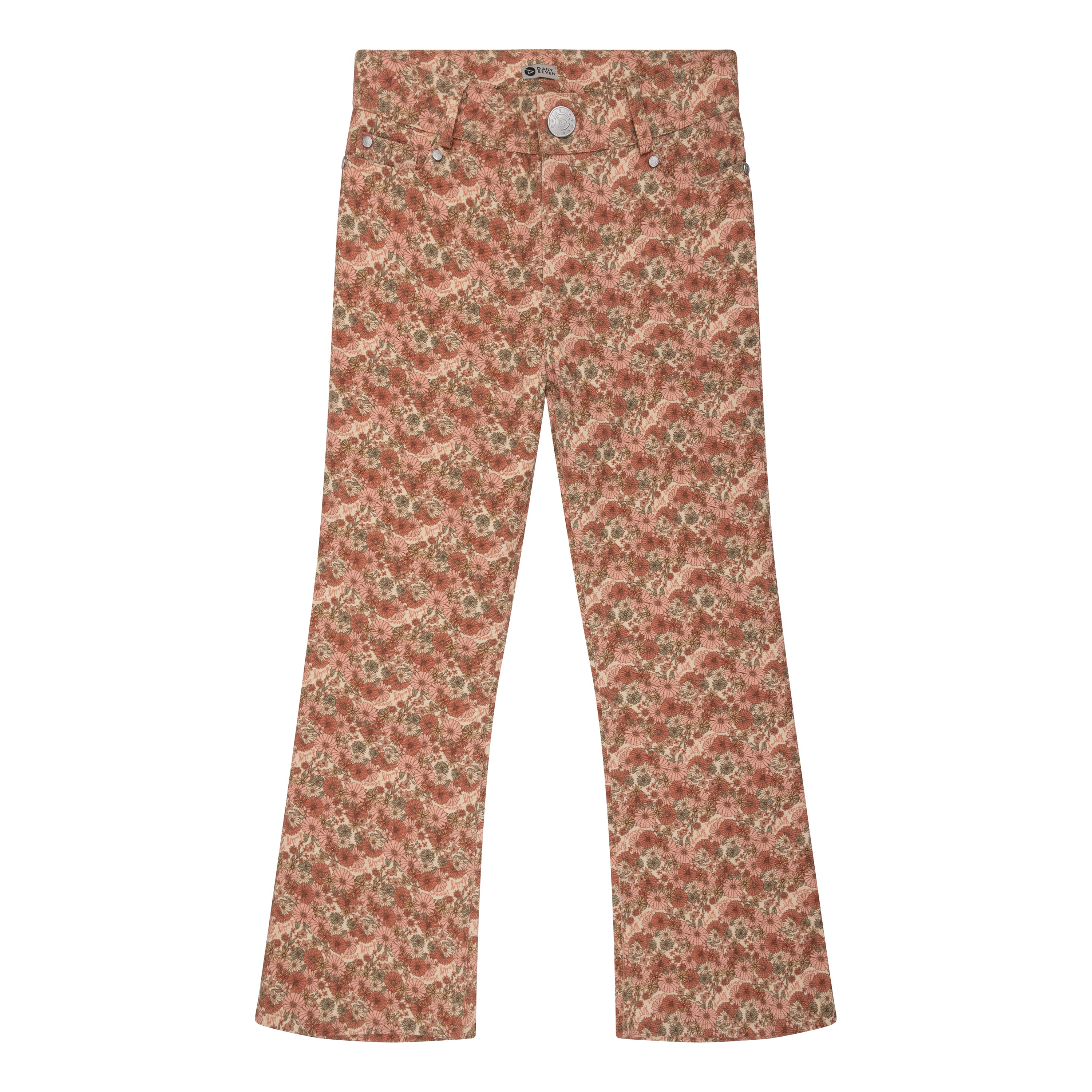 Flared Flower broek