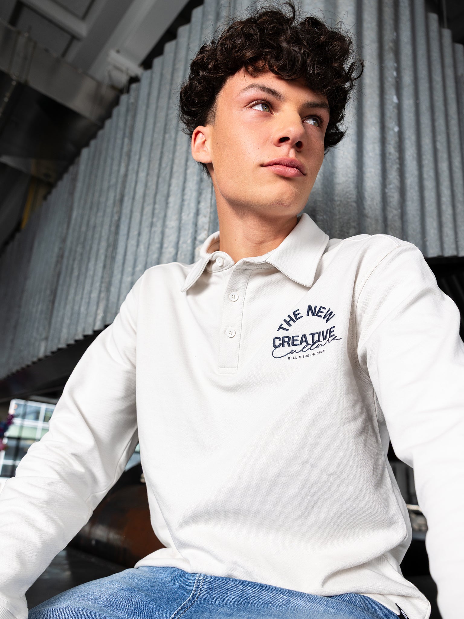 Sweater Rellix Polo Button