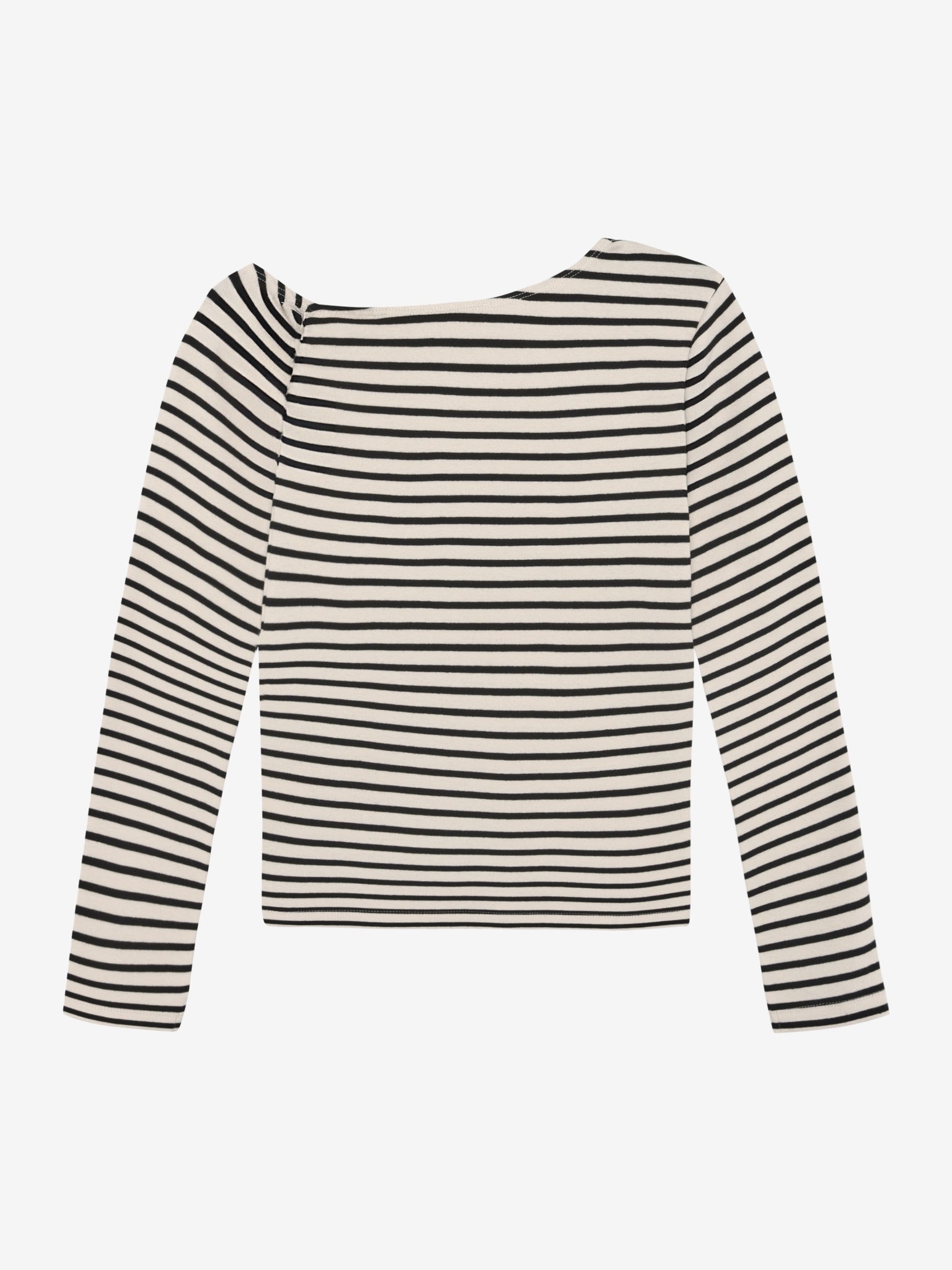 Longsleeve Offshoulder Stripe