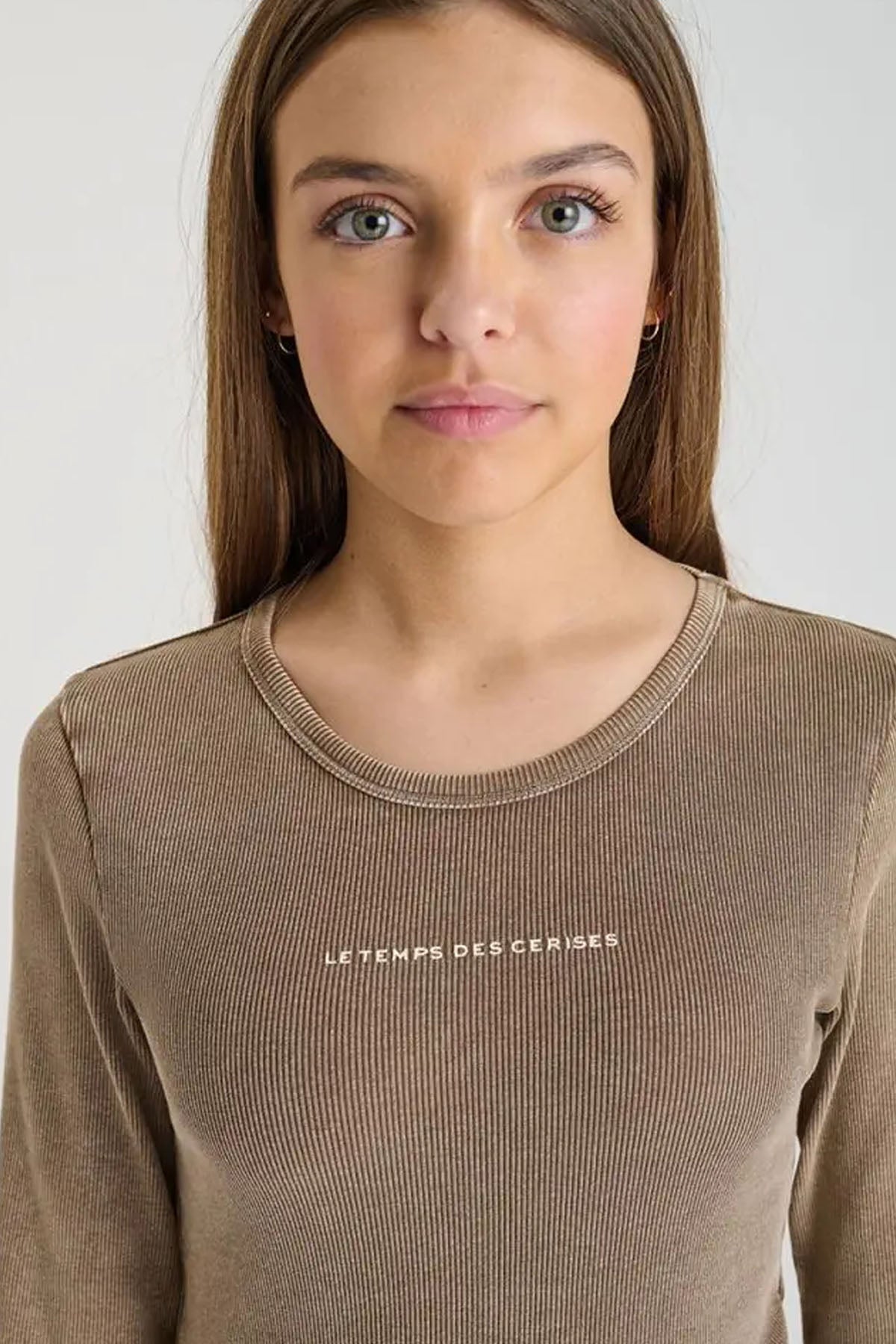ALBINGI T-Shirt Bruin