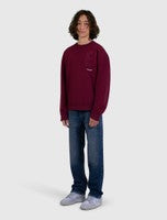 Junior Raw Logo Crewneck