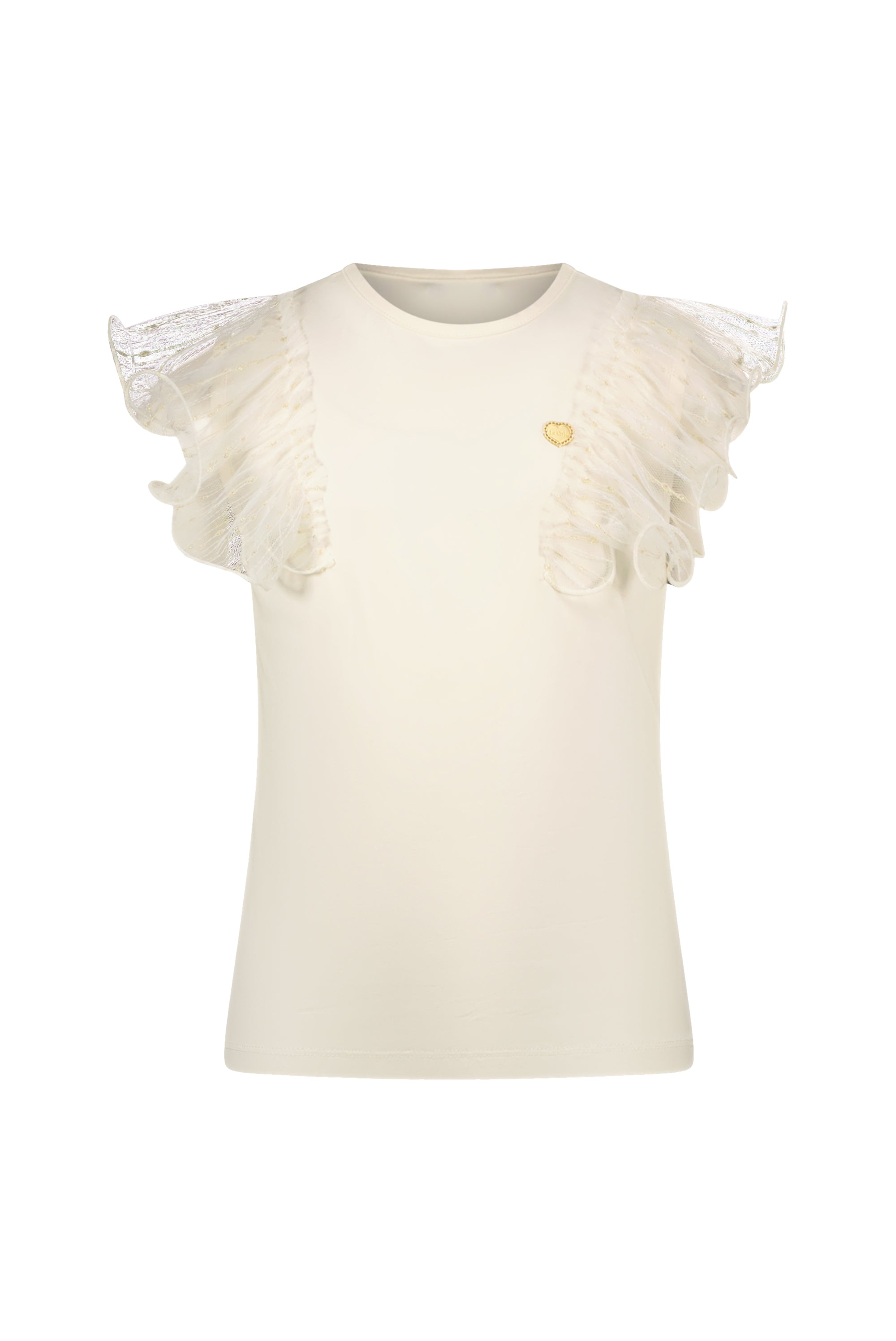 NOBLESSE gold net T-shirt