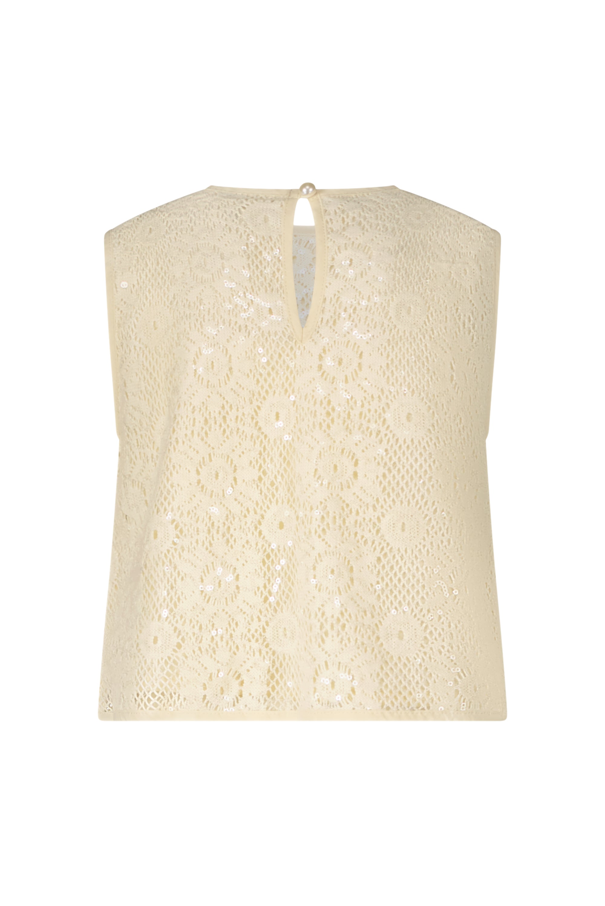 ENIG sequin crochet top