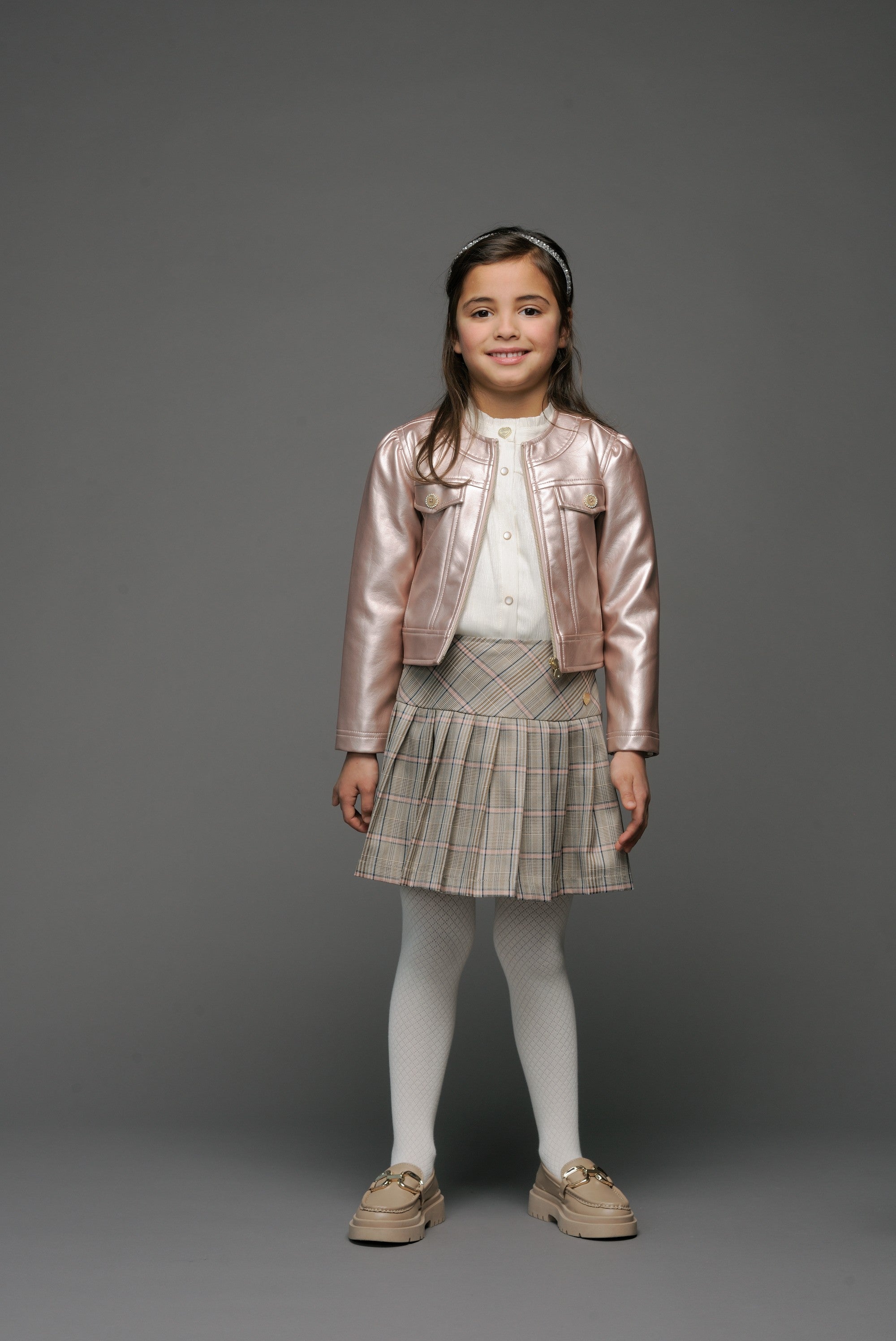 AMOUR fake leather jacket
