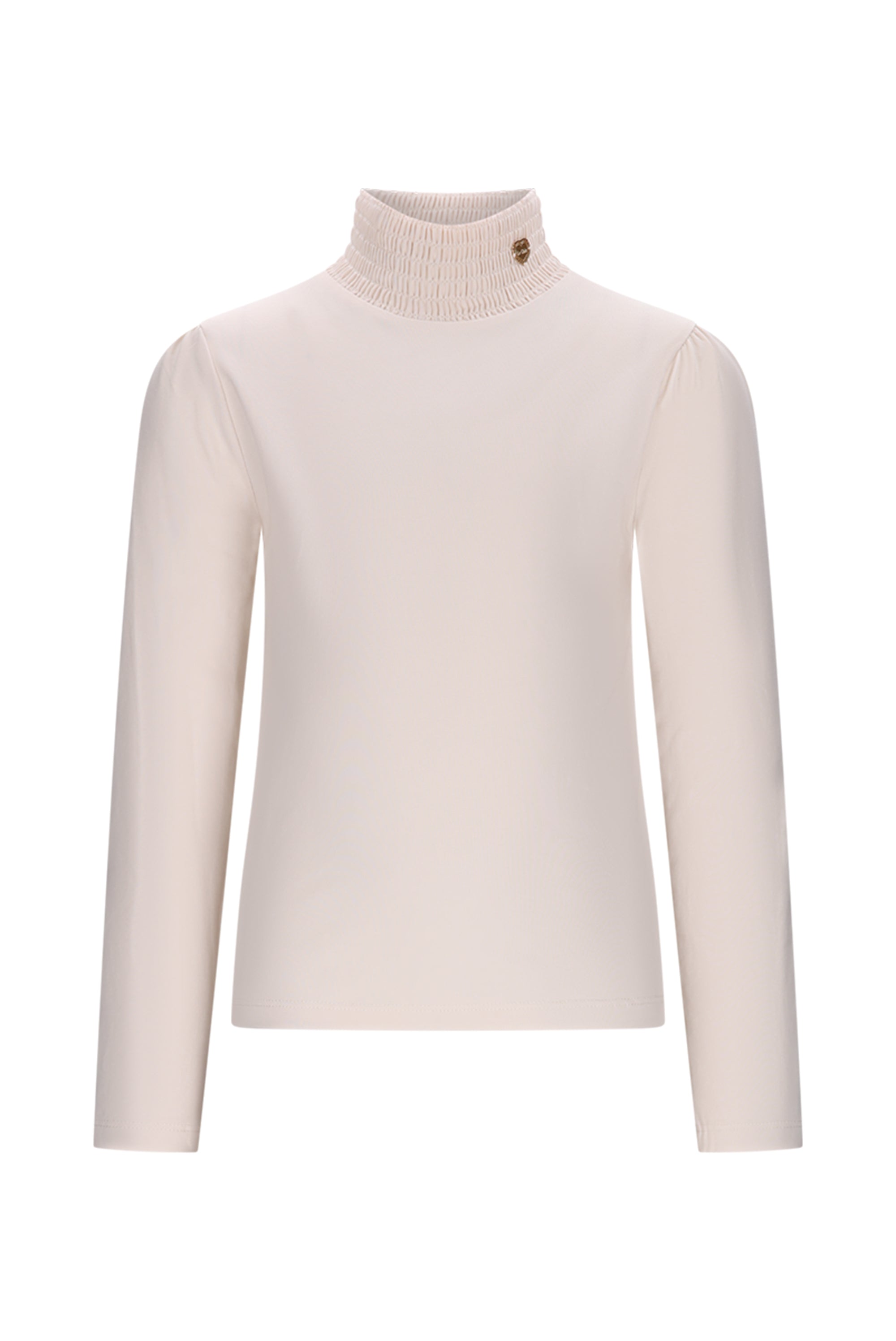 NOUCHKA smocked collar T-shirt