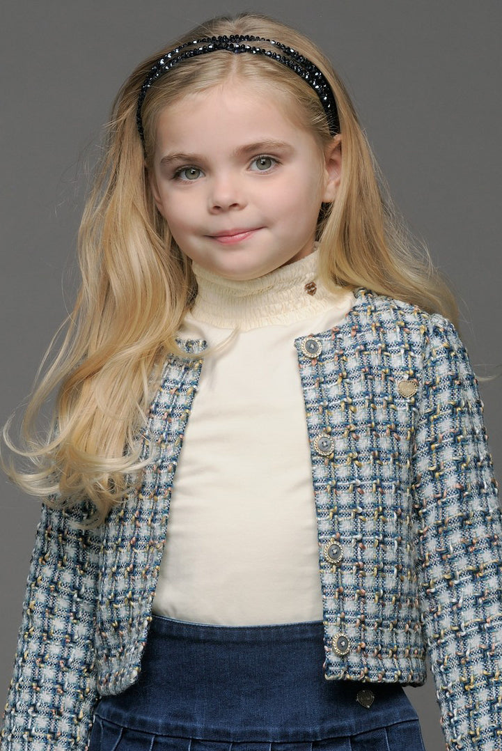NOUCHKA smocked collar T-shirt