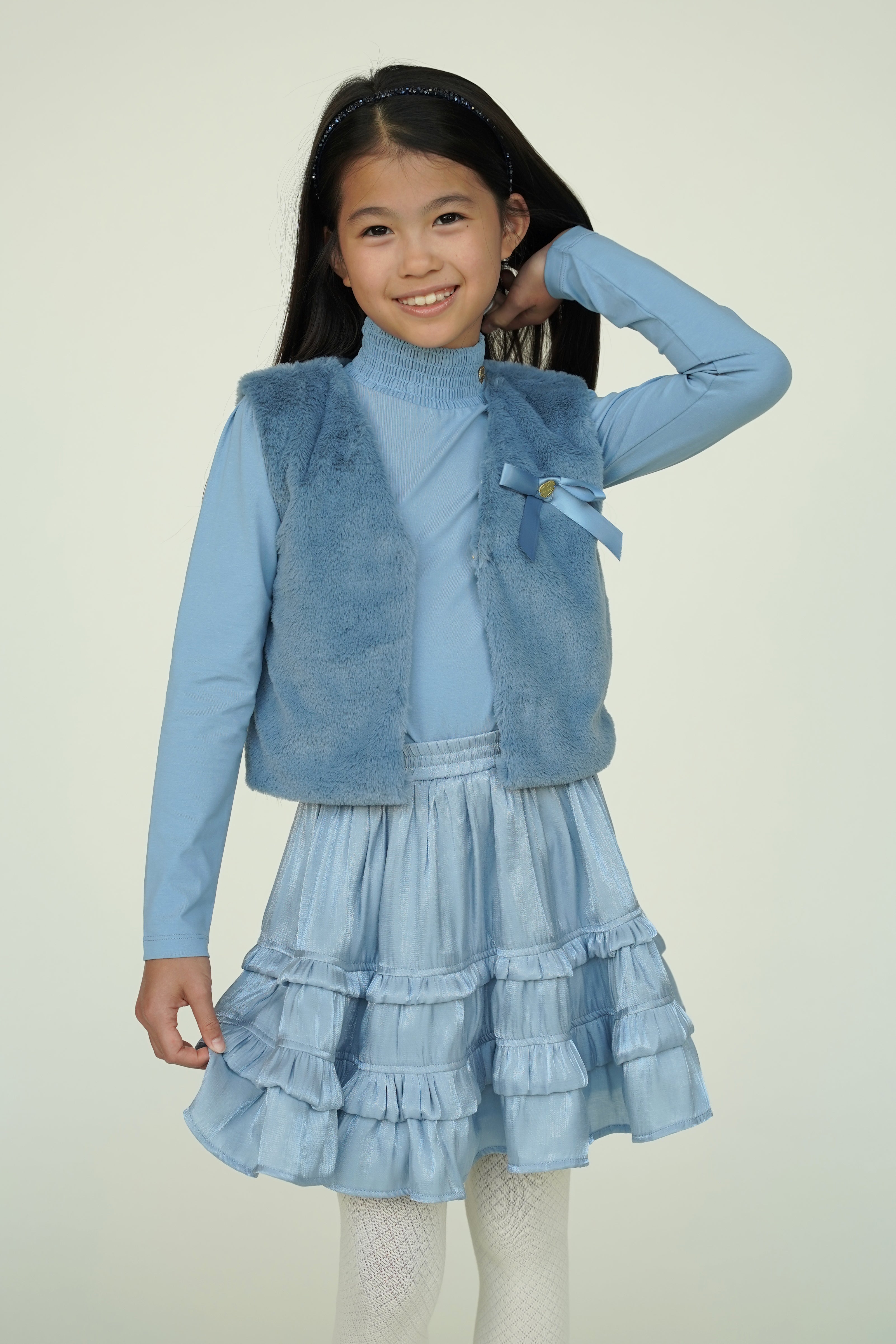 THAMSIN ruffle skirt