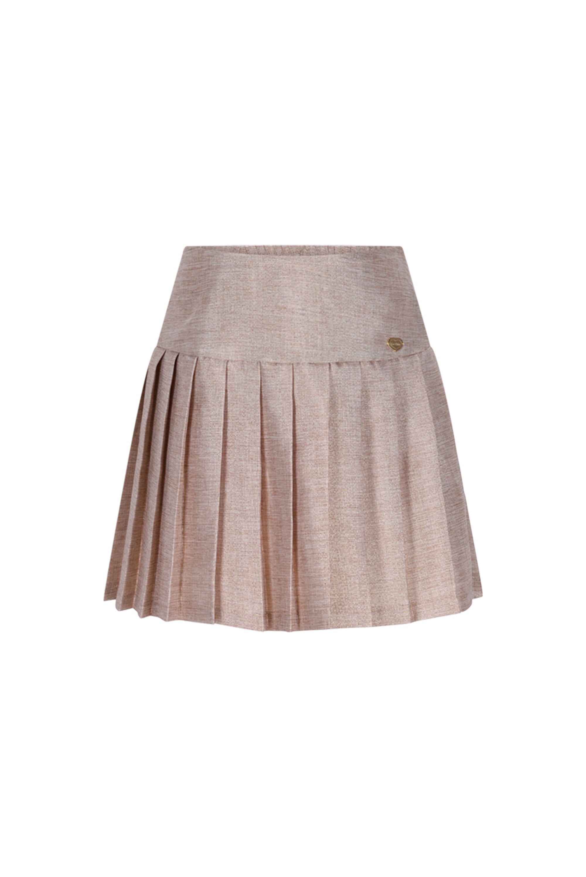 TWINNY glitter pleated skirt