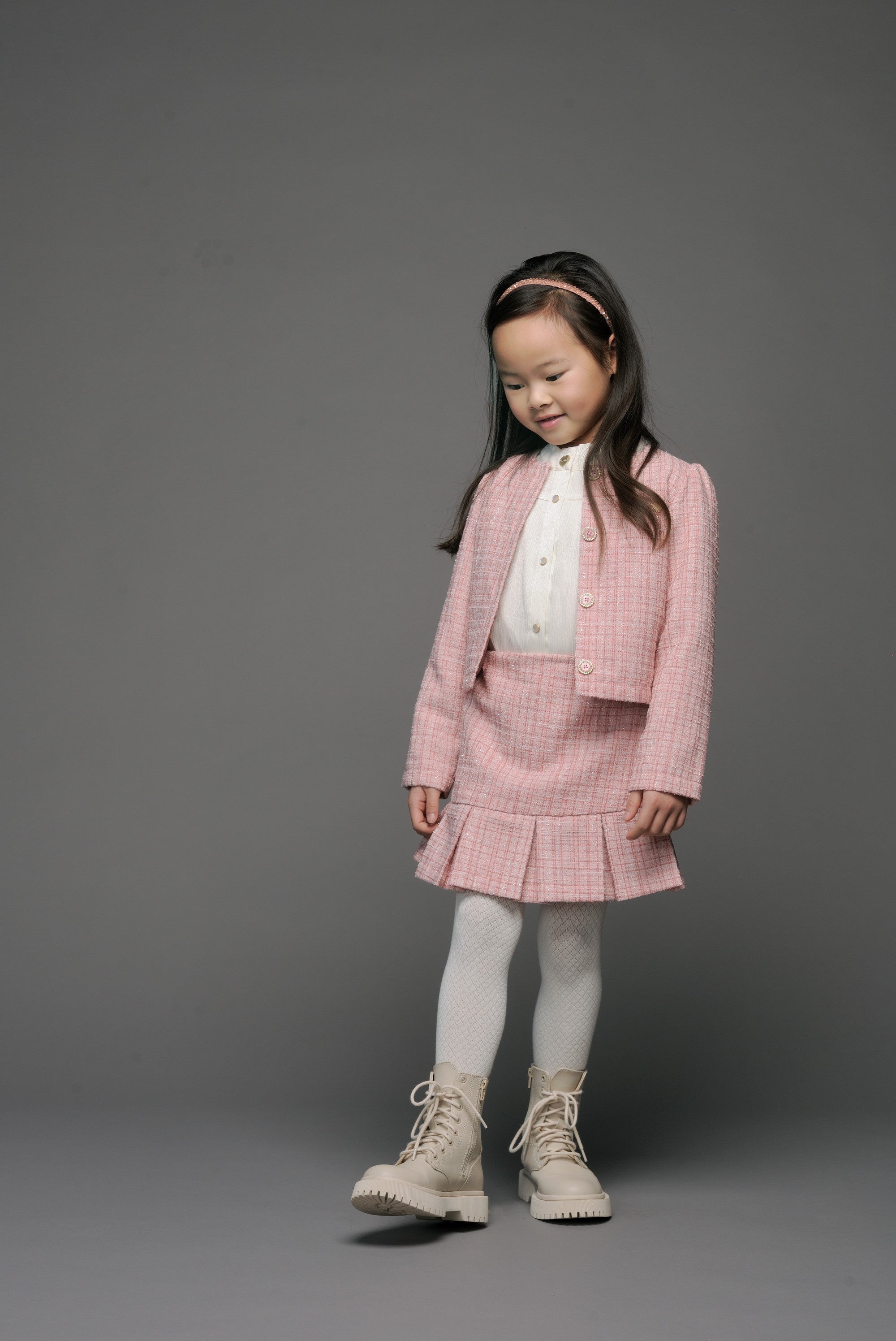 TIVVY tweed-skirt