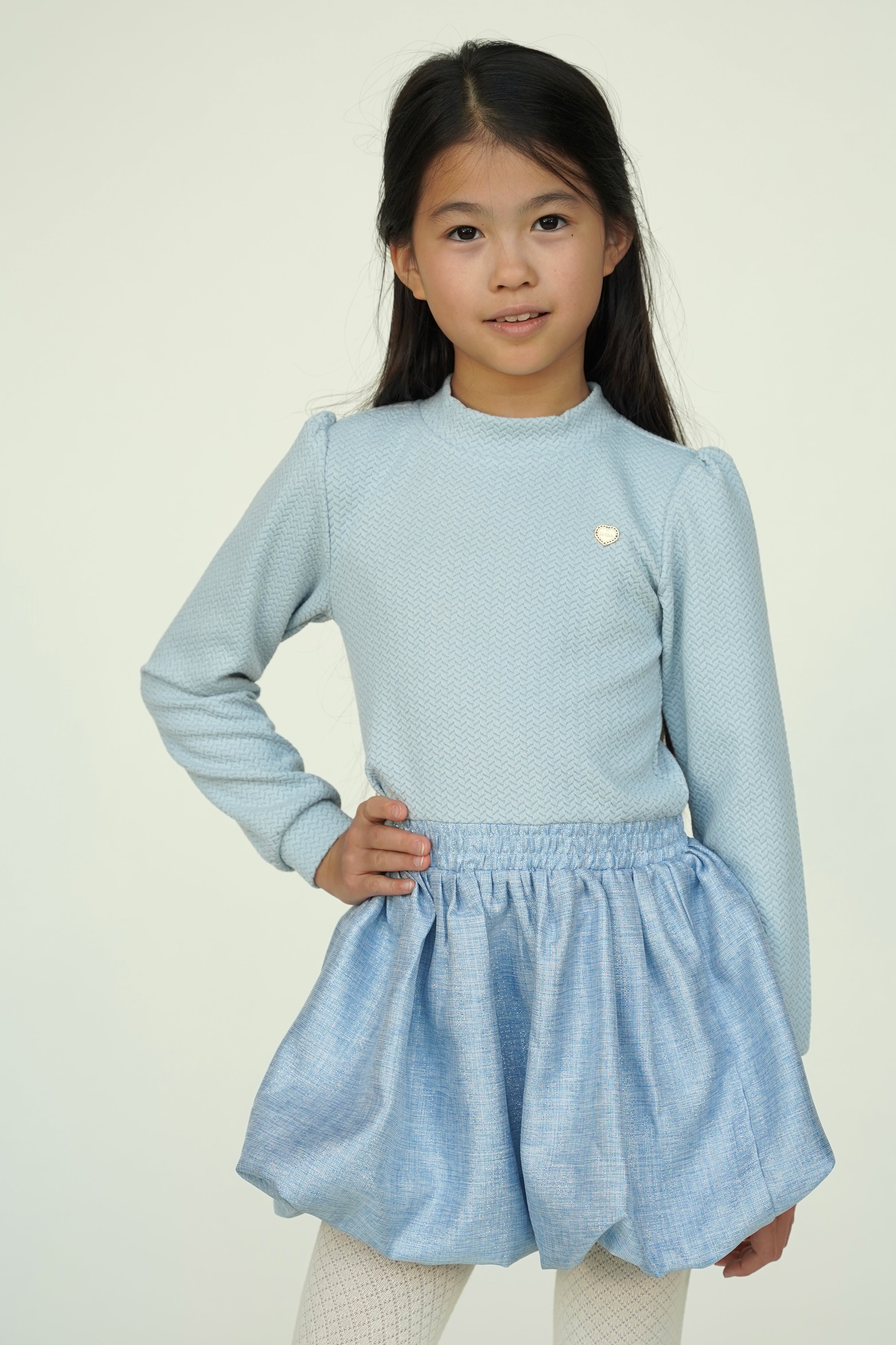 SALLOON knit and glitter dress