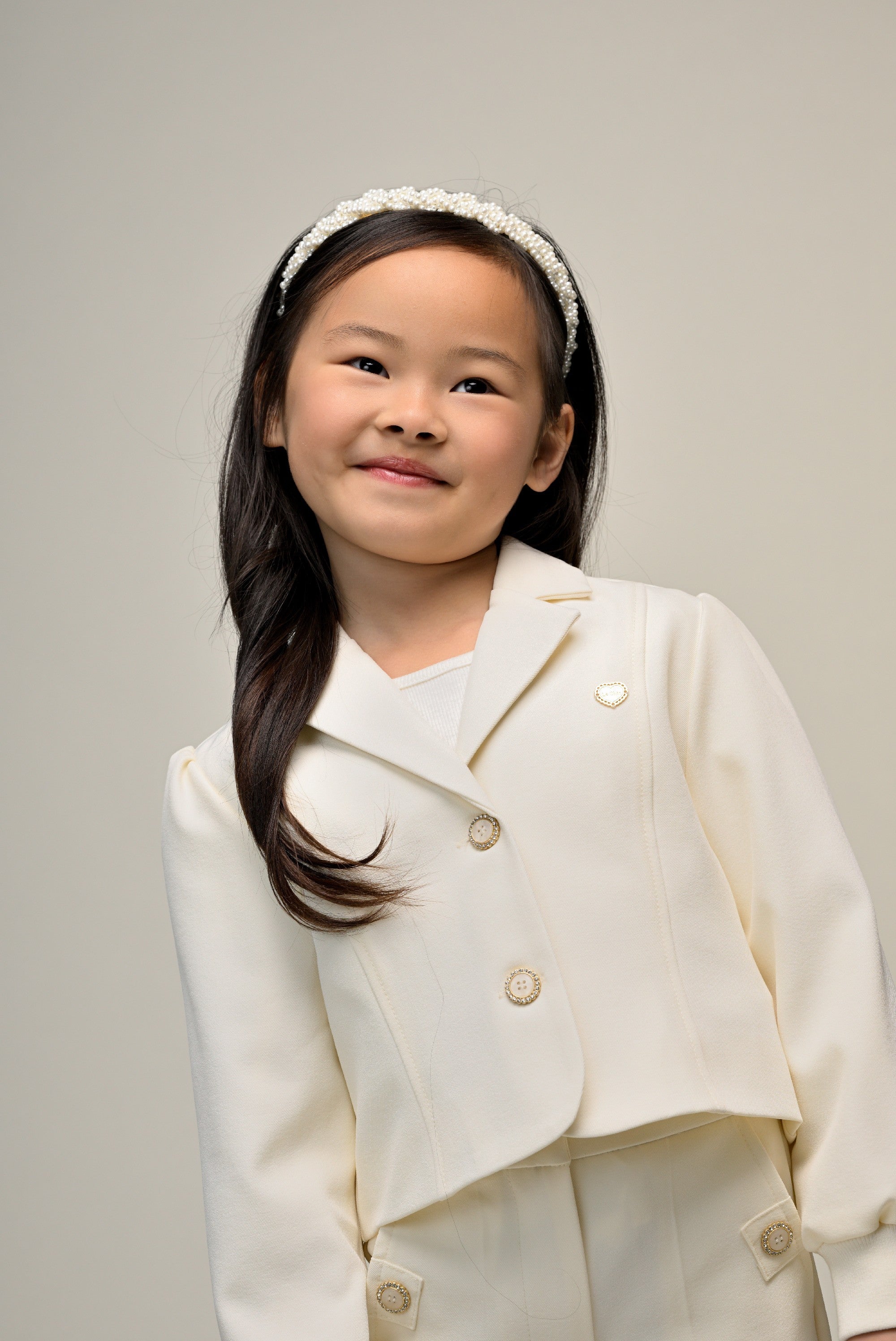 ROYAL-D "pearly braid" diadem