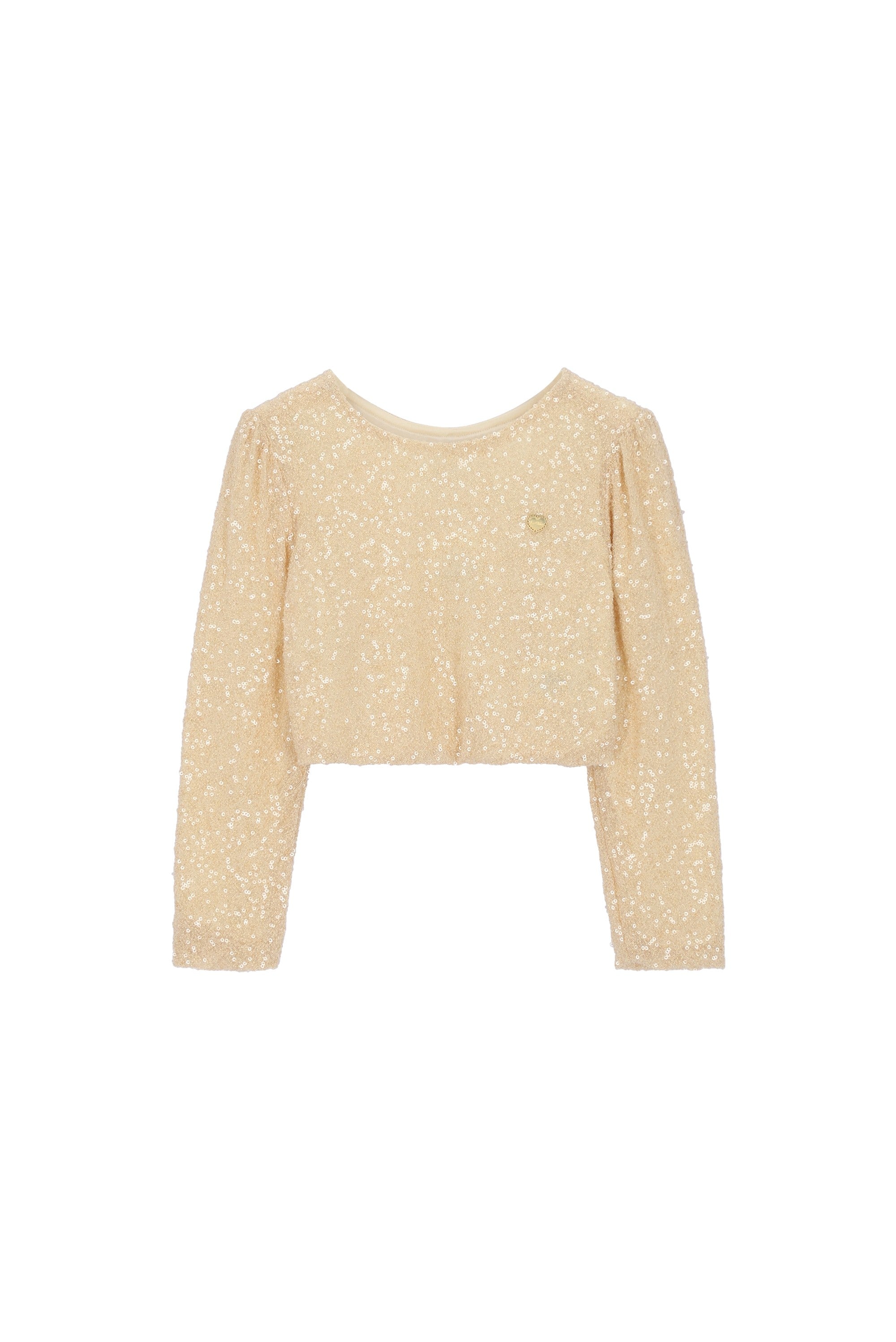 ELSA fluffy sequins top