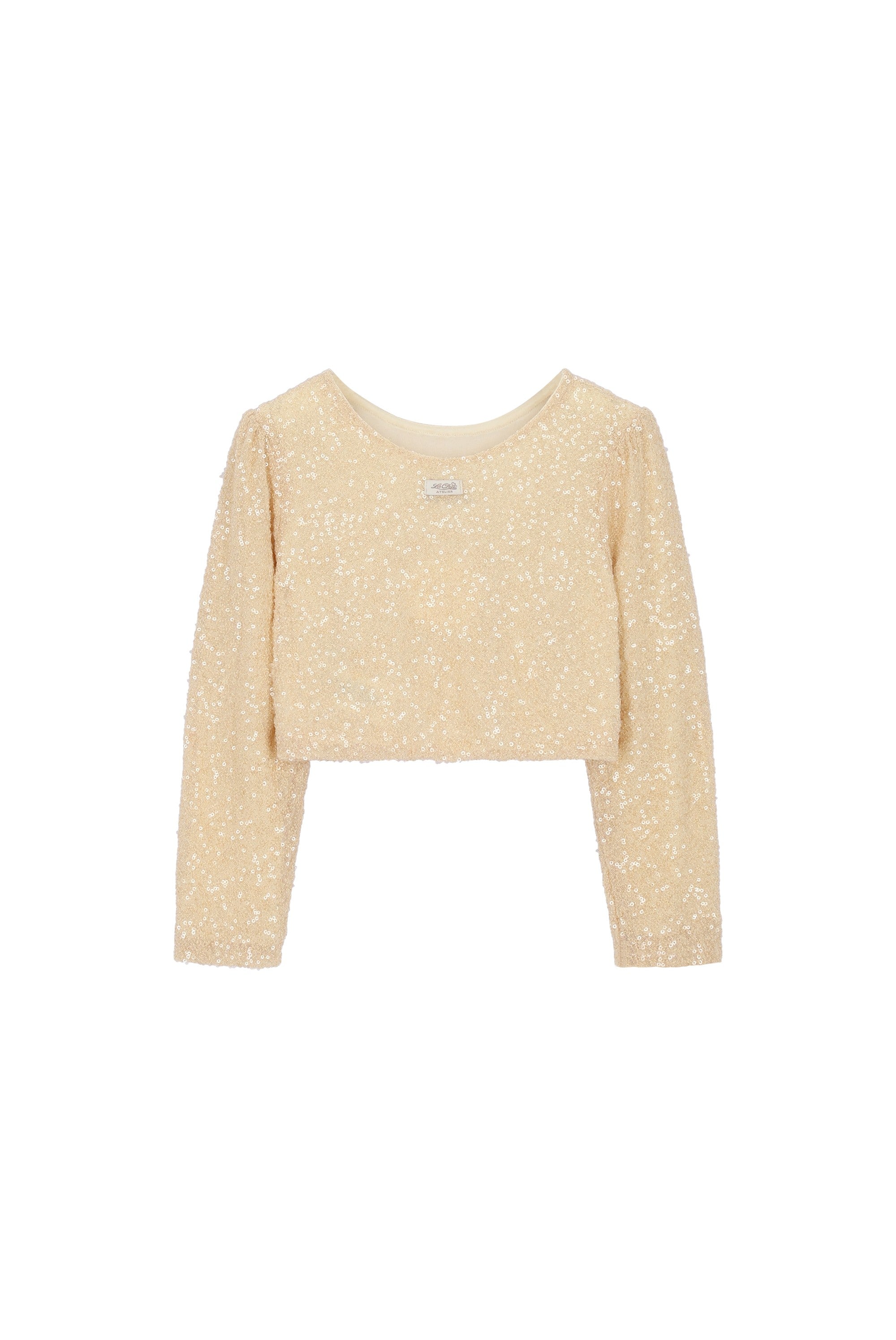 ELSA fluffy sequins top