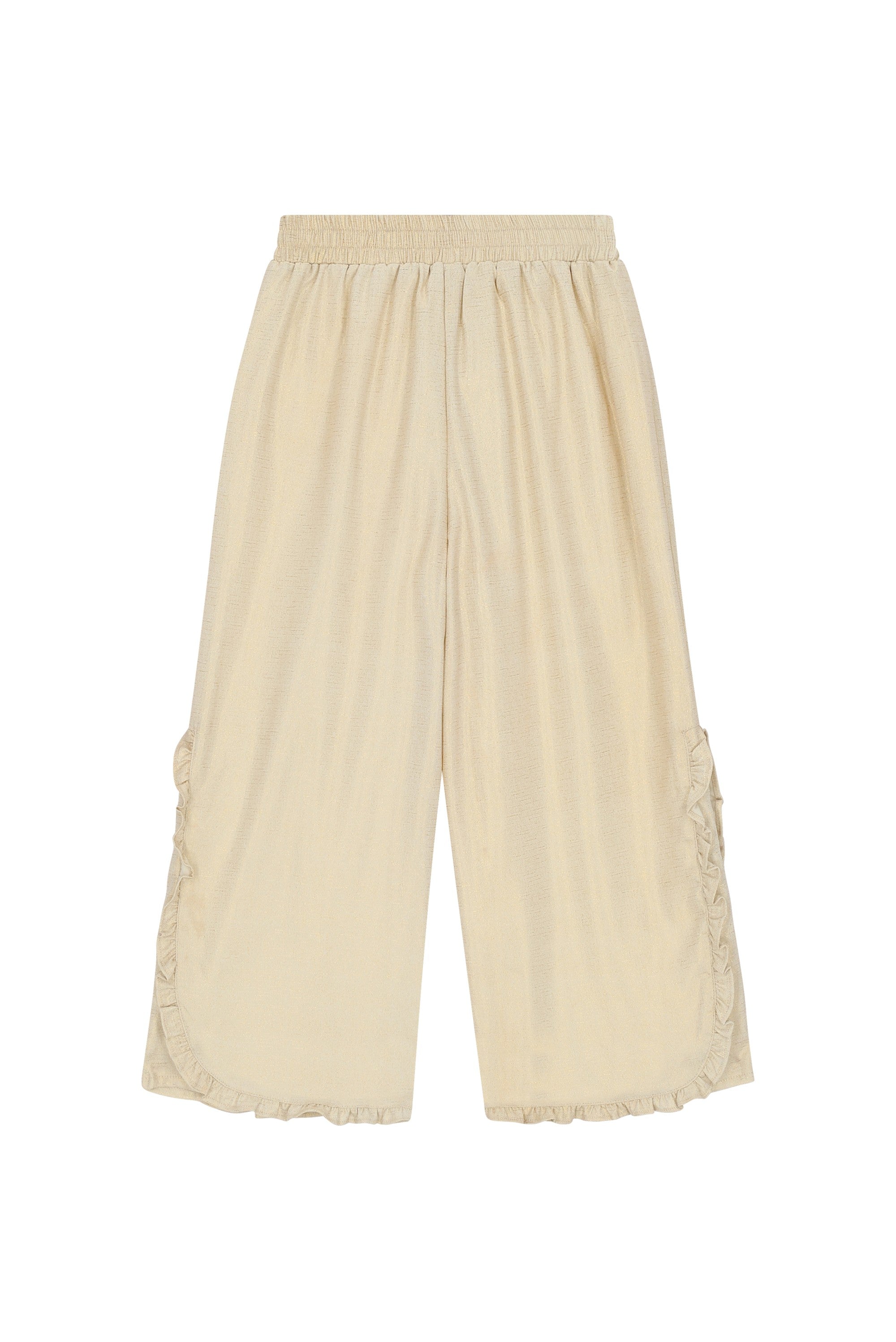 DENA ruffled wide leg pants