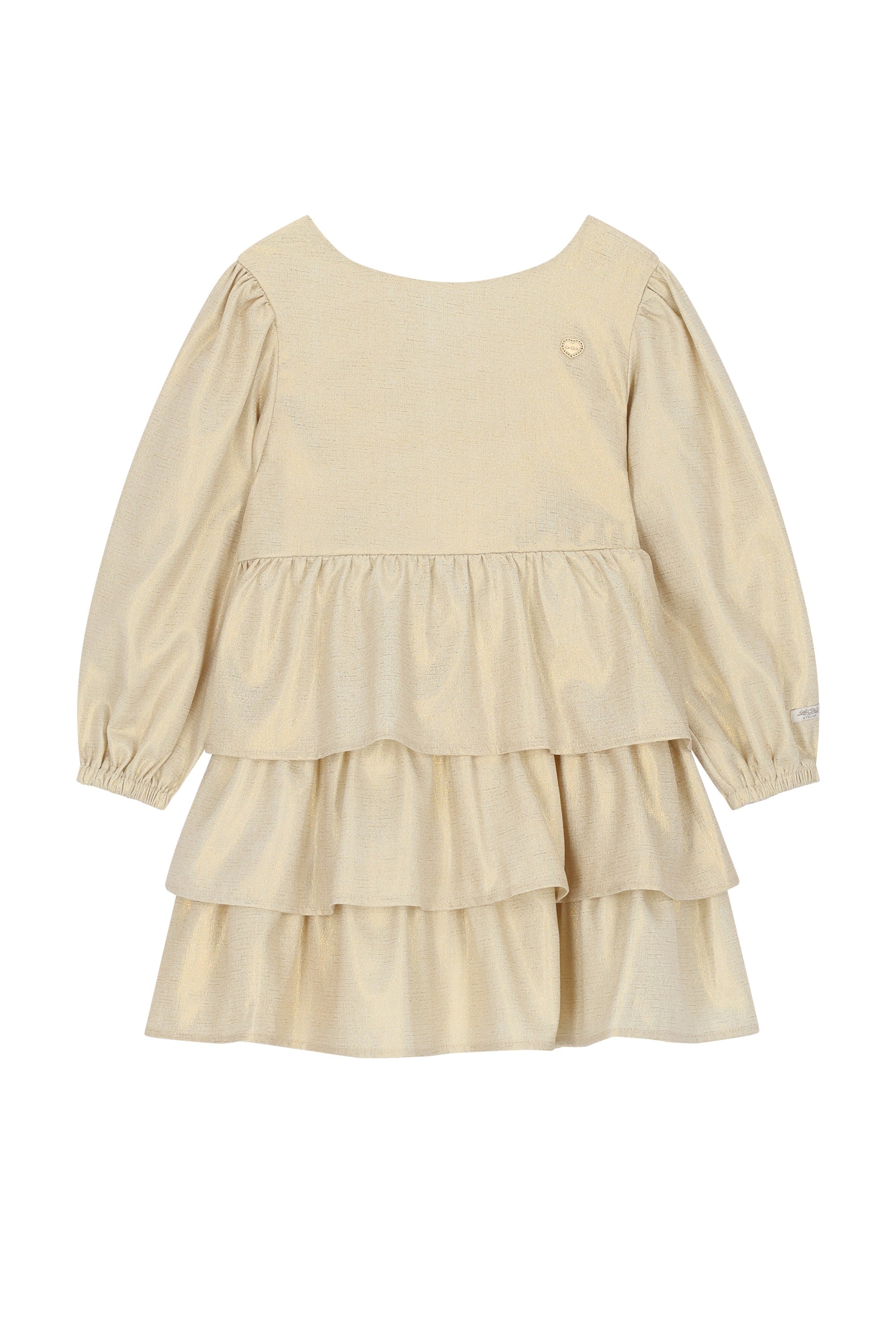 SERA glitter linen dress