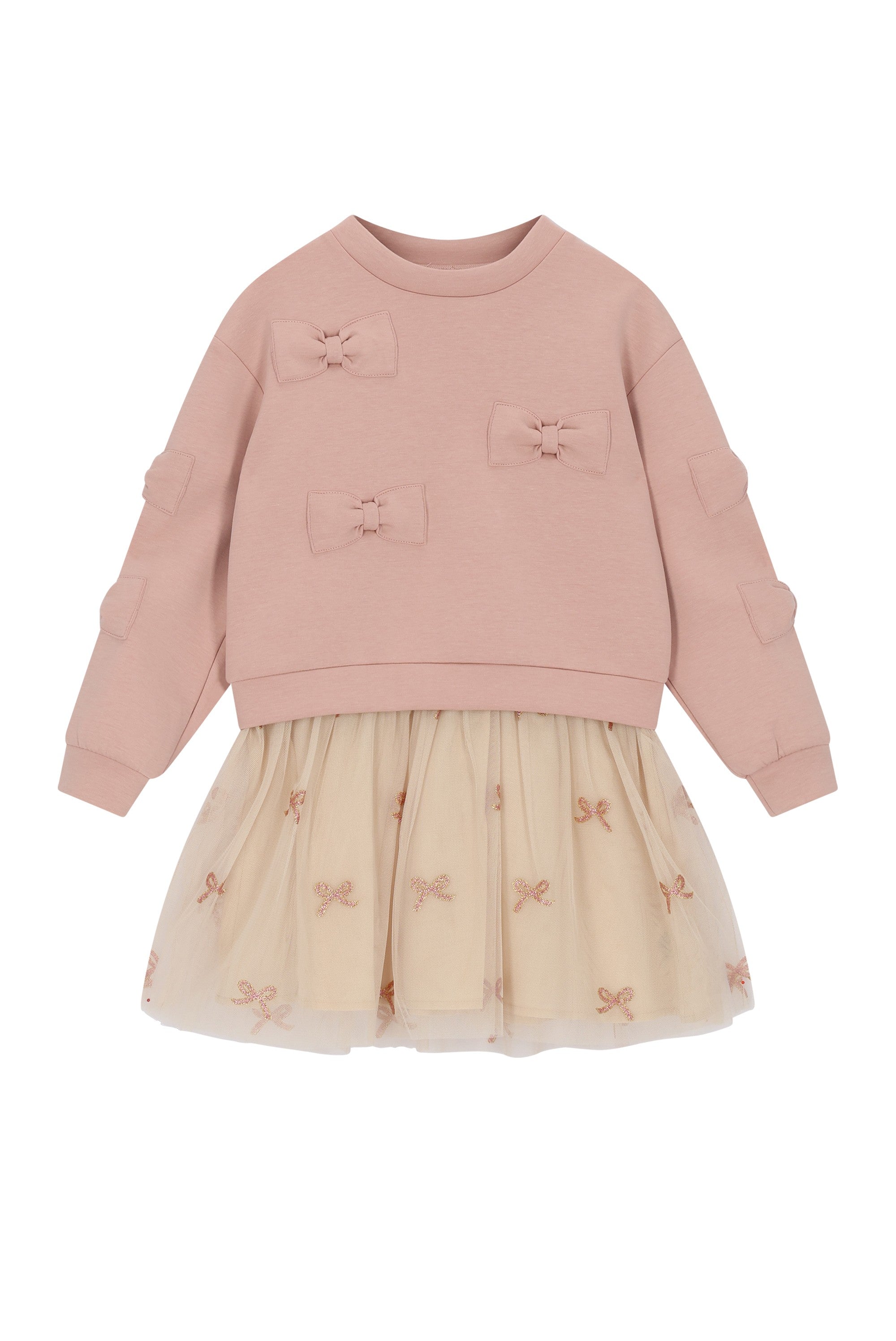 SABOW bows & bows combi dress