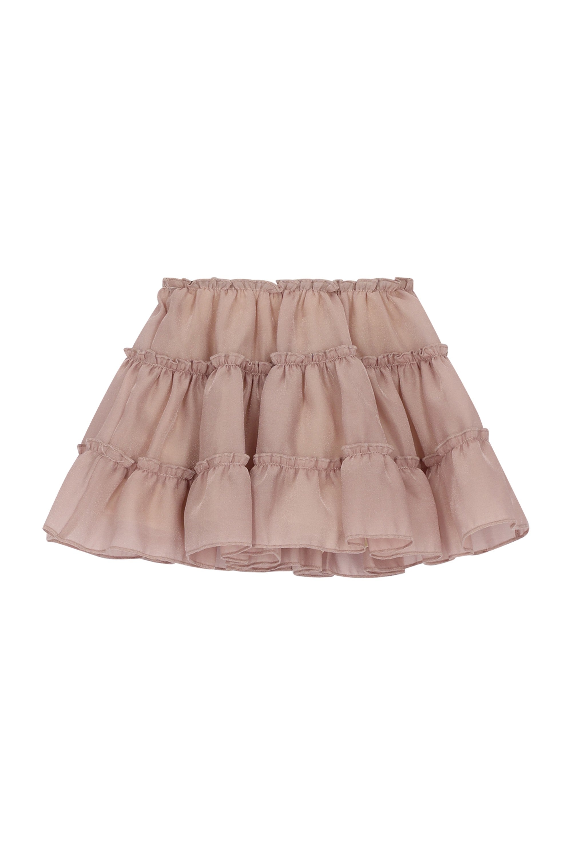 TREY shimmering tule skirt