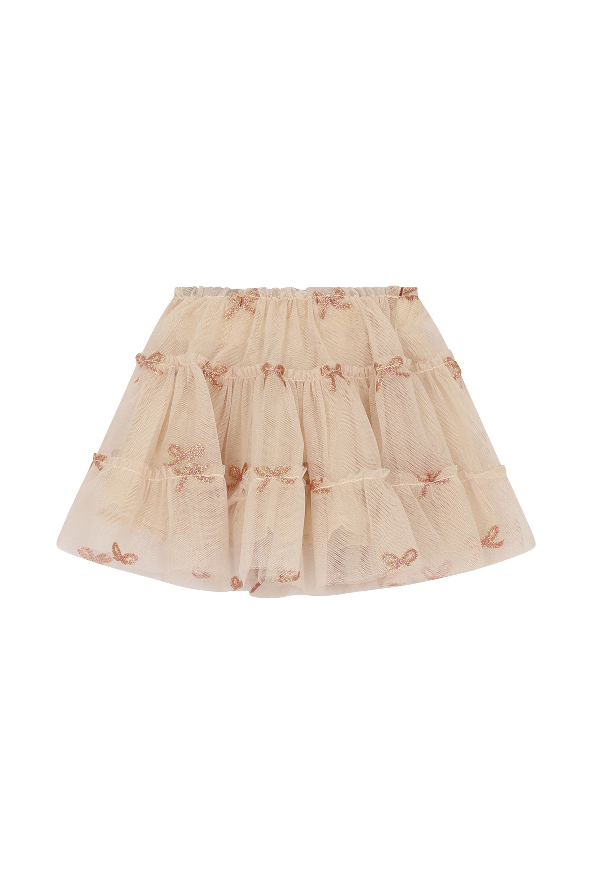 TREY shimmering tule skirt
