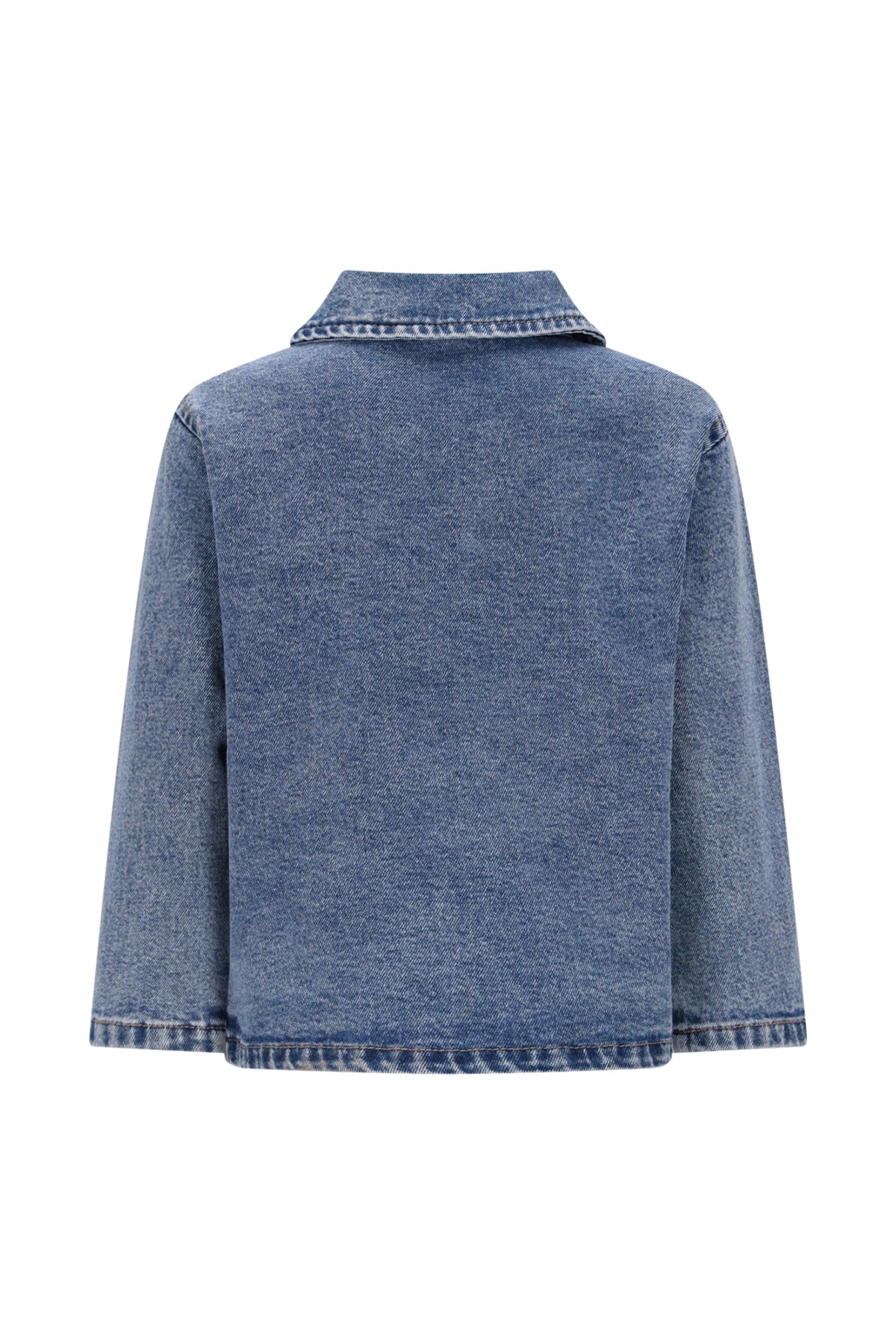 Noï denim jacket pink