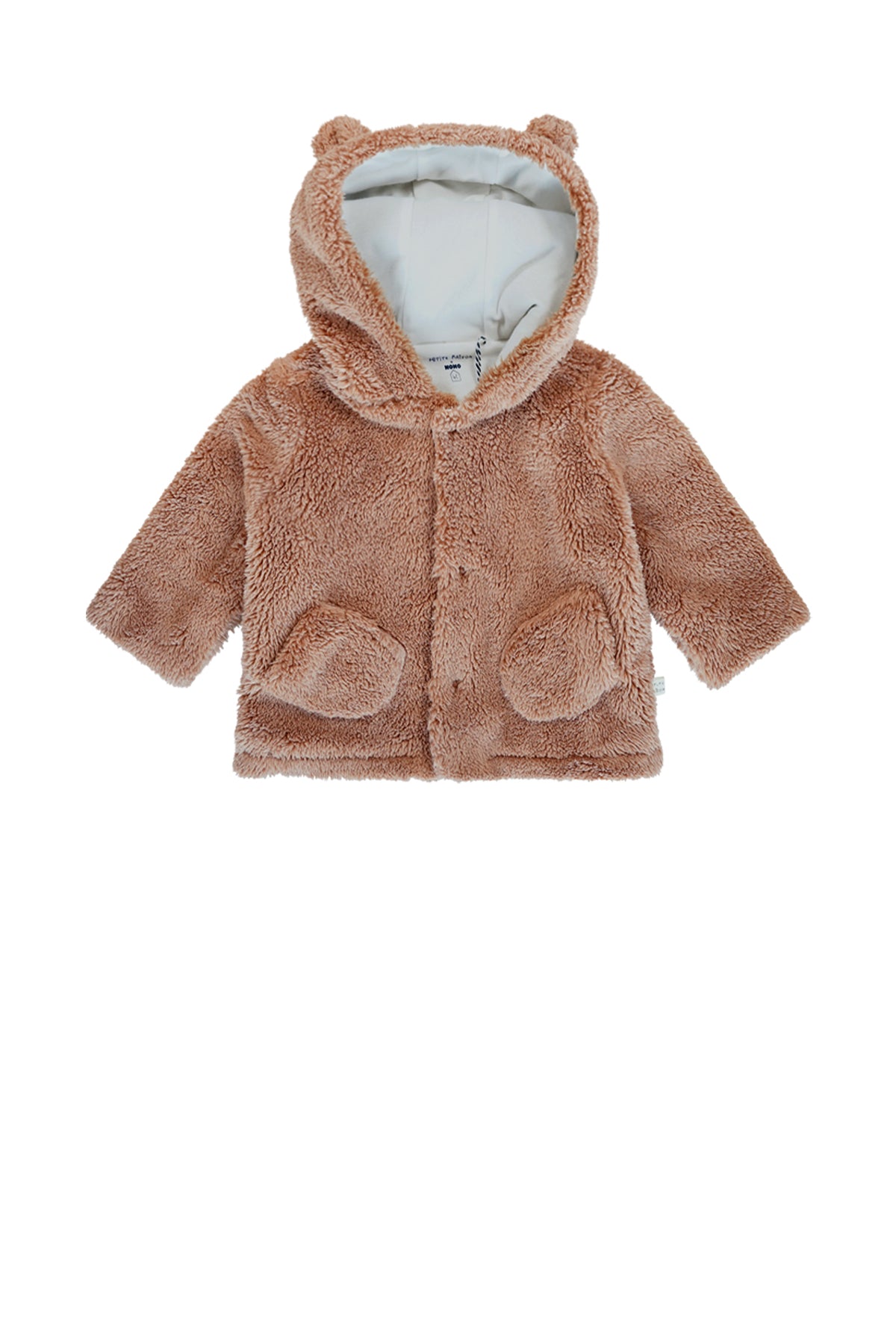 Keddy Fluffy Cardigan with hoody