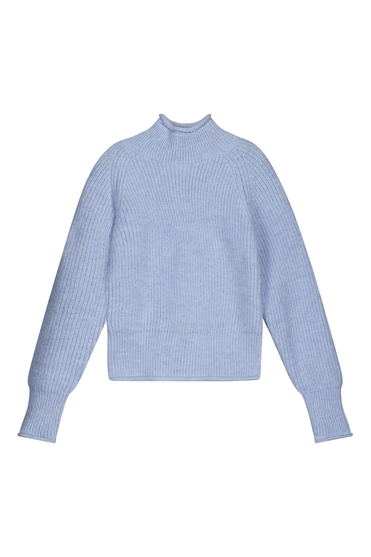 Daisy Like Flo Teens short knitted sweater blauw